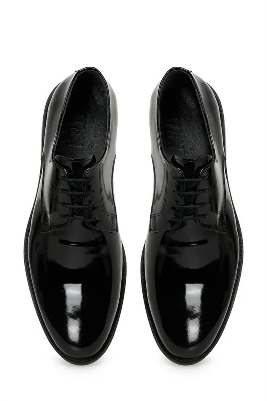 İnci Dunkan R 3Pr Siyah Erkek Formal Bağcıklı Klasik Ayakkabı
