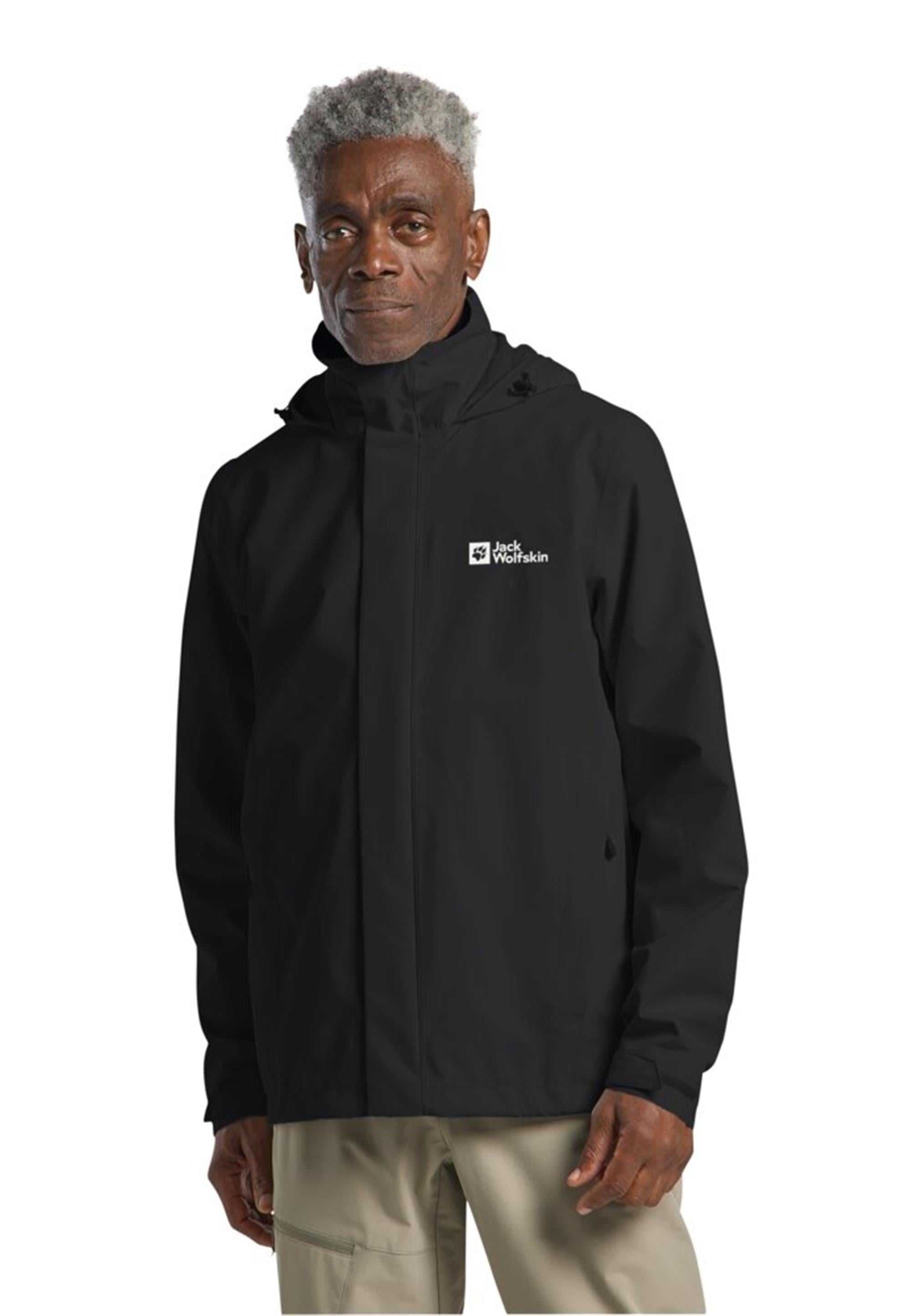 Jack Wolfskın A63903-6000 Black Traıltıme 2L Jkt M Erkek Outdoor Mont