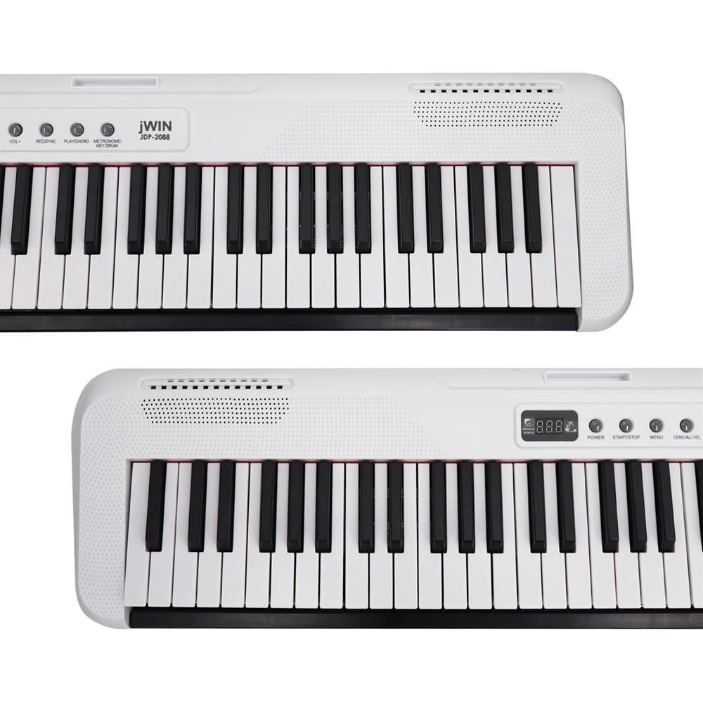 Jwin JDP-2088 Tuş Hassasiyetli 88 Tuşlu Dijital Piyano - Beyaz