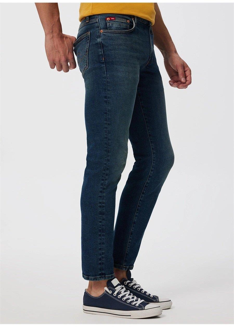 Lee Cooper K24 121023 Dn1955 Leipzig Pure Blue Mid Jagger Erkek Jean Pantolon