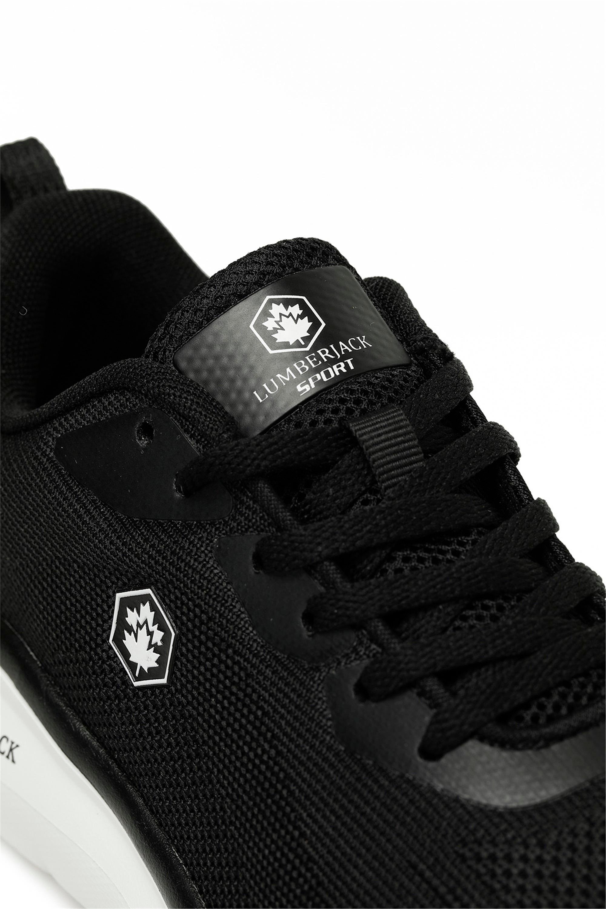 Lumberjack 5M Ivory 5Fx Sıyah Zenne Sport Comfort Ayakkabı | Çetinkaya