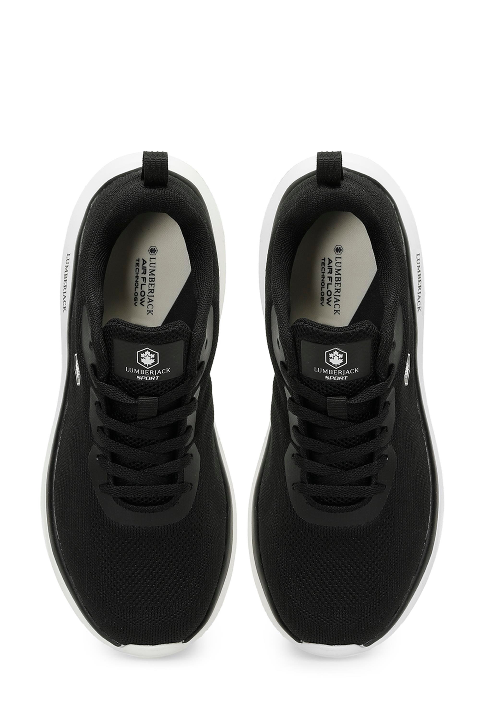 Lumberjack 5M Ivory 5Fx Sıyah Zenne Sport Comfort Ayakkabı | Çetinkaya