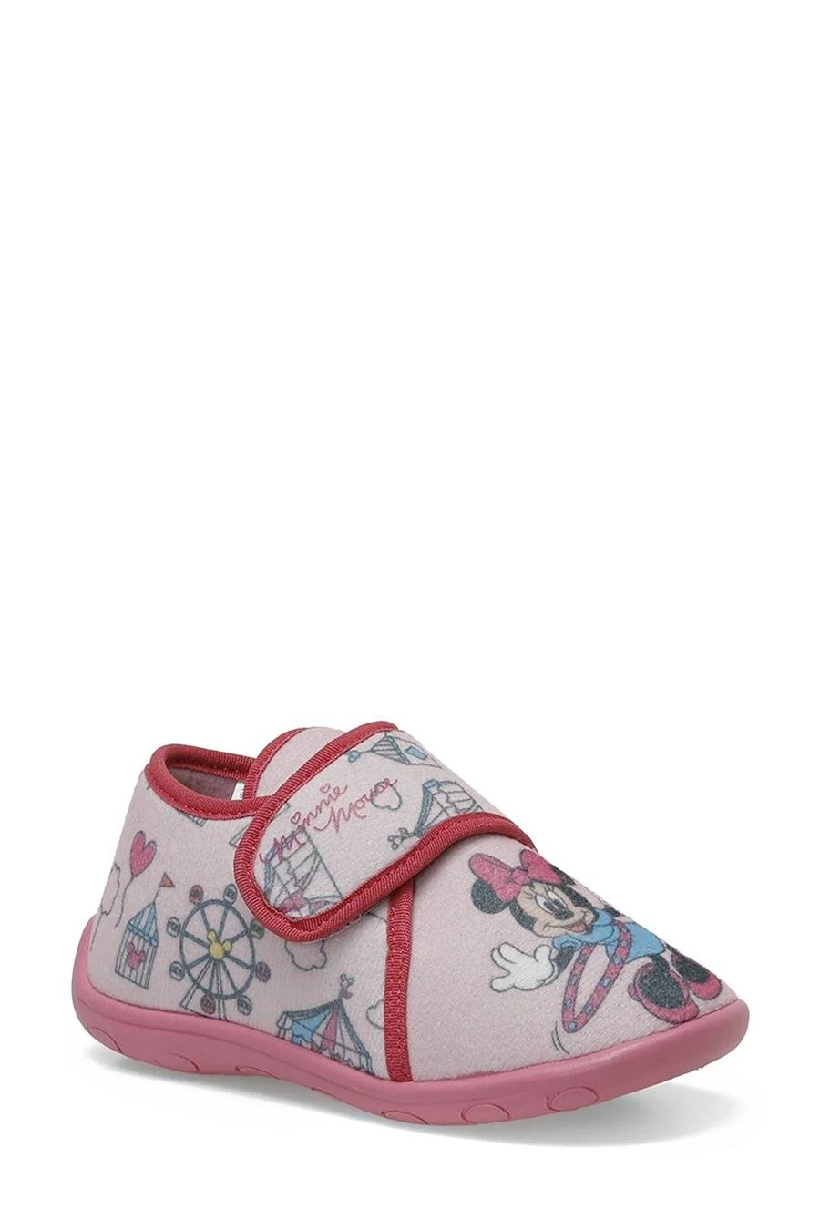 Mickey Mouse Dalı P3Pr Pembe Patik Kız Çocuk Panduf Ayakkabı