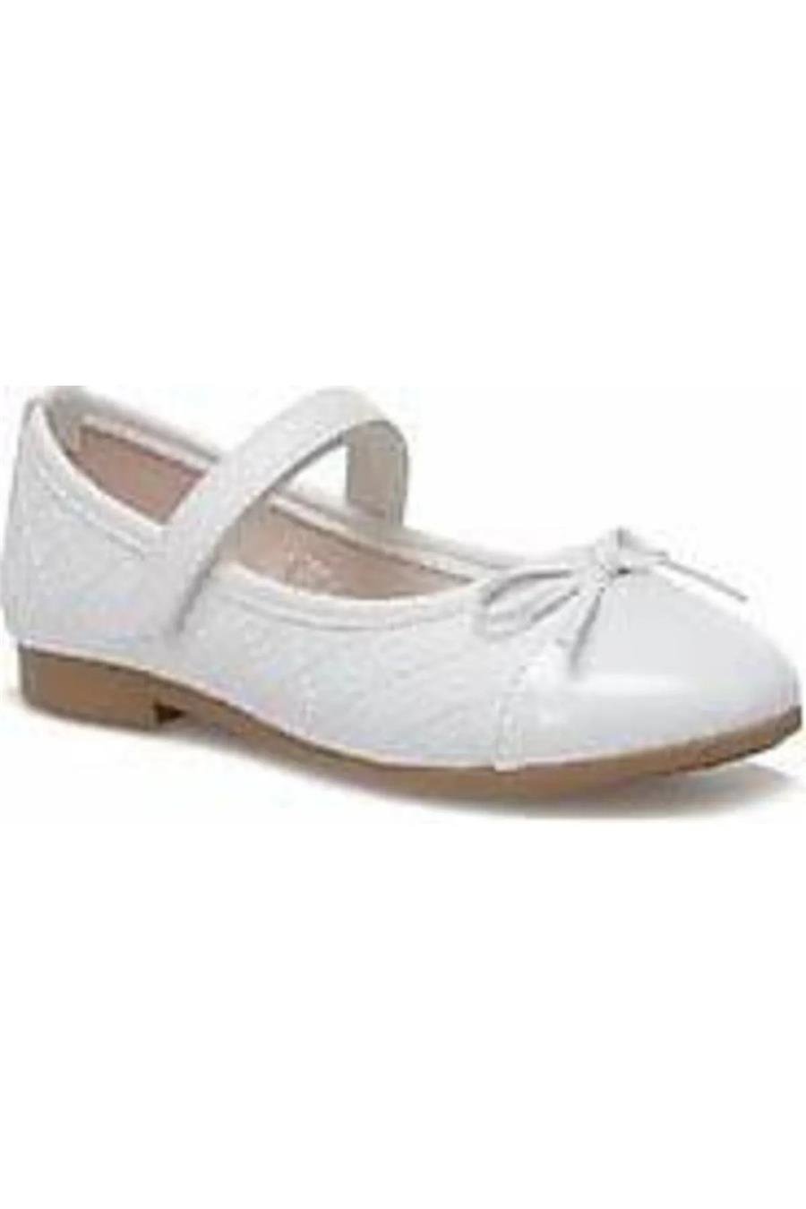 Polarıs 3P 620170.P3Fx Beyaz Patik Kız Çocuk Babet Ayakkabı