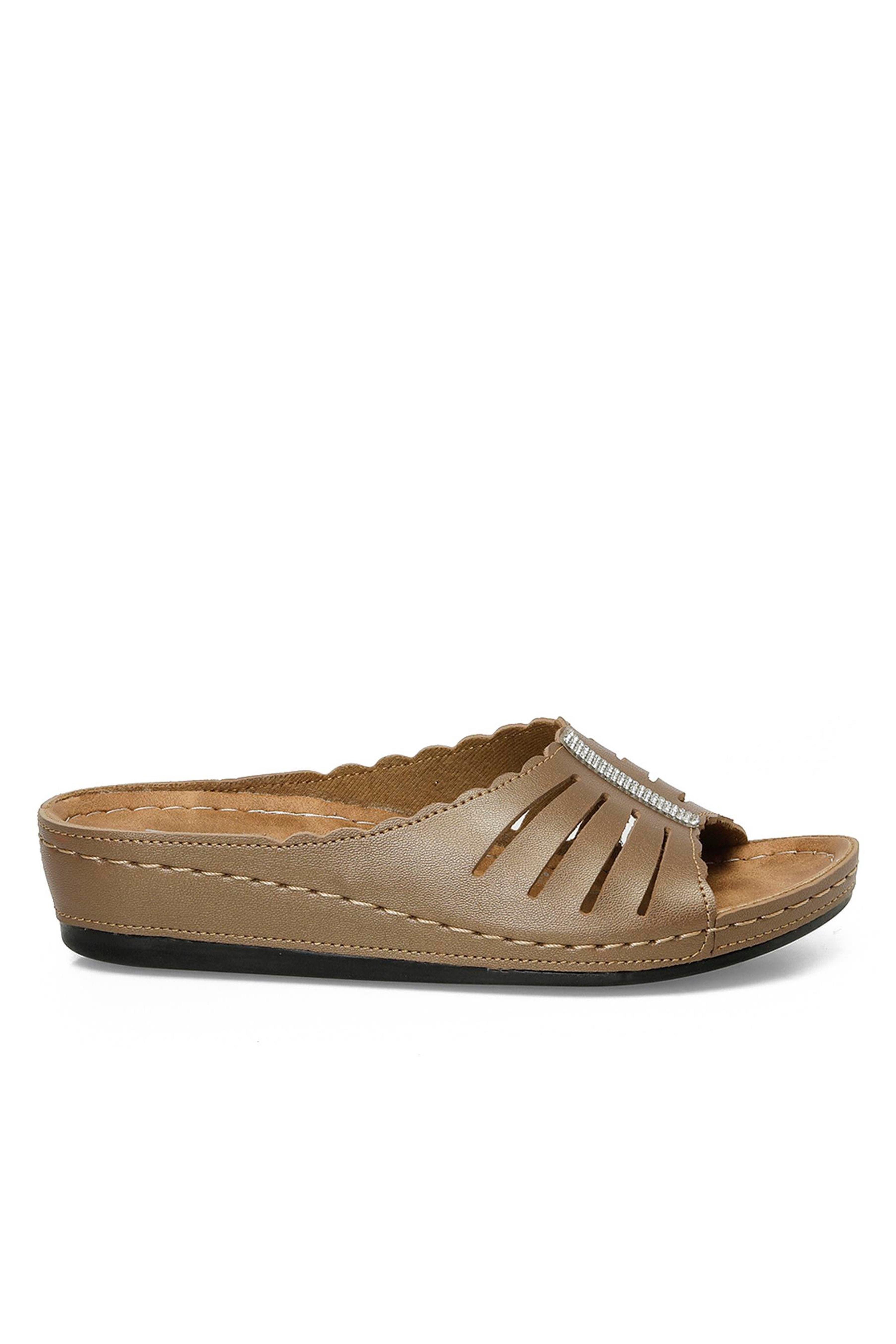 Polarıs 5M 161908 Z5Fx Bronz Zenne Geleneksel Comfort Duz Terlık