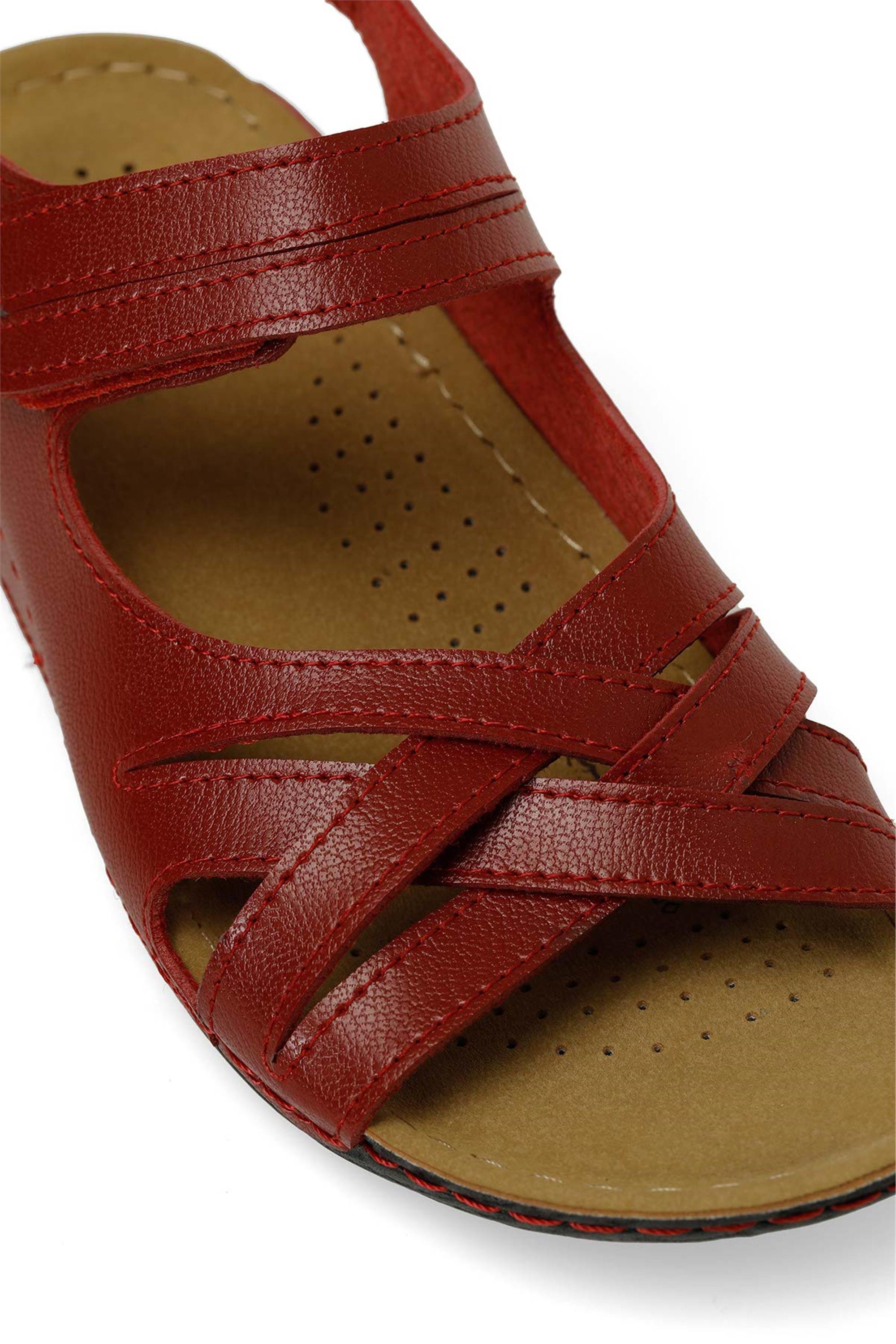 Polaris 5M 164343 Z5Fx Kırmızı Kadın Geleneksel Comfort Düz