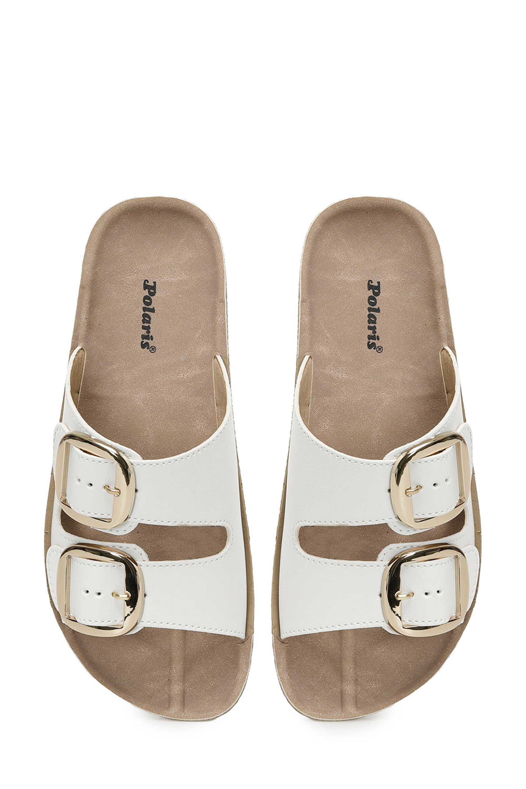 Polarıs 5M 401056 Z5Fx Beyaz Zenne Dıs Gıyım Terlık | Çetinkaya