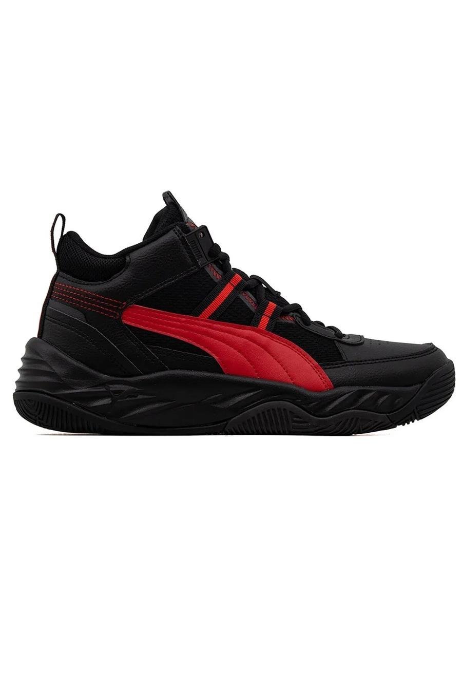 Puma 392329 03 Puma Rebound Future Nextgen Puma Black-For All Tıme Red-Dark  Coal Yetişkin Erkek Sneaker Ayakkabısı