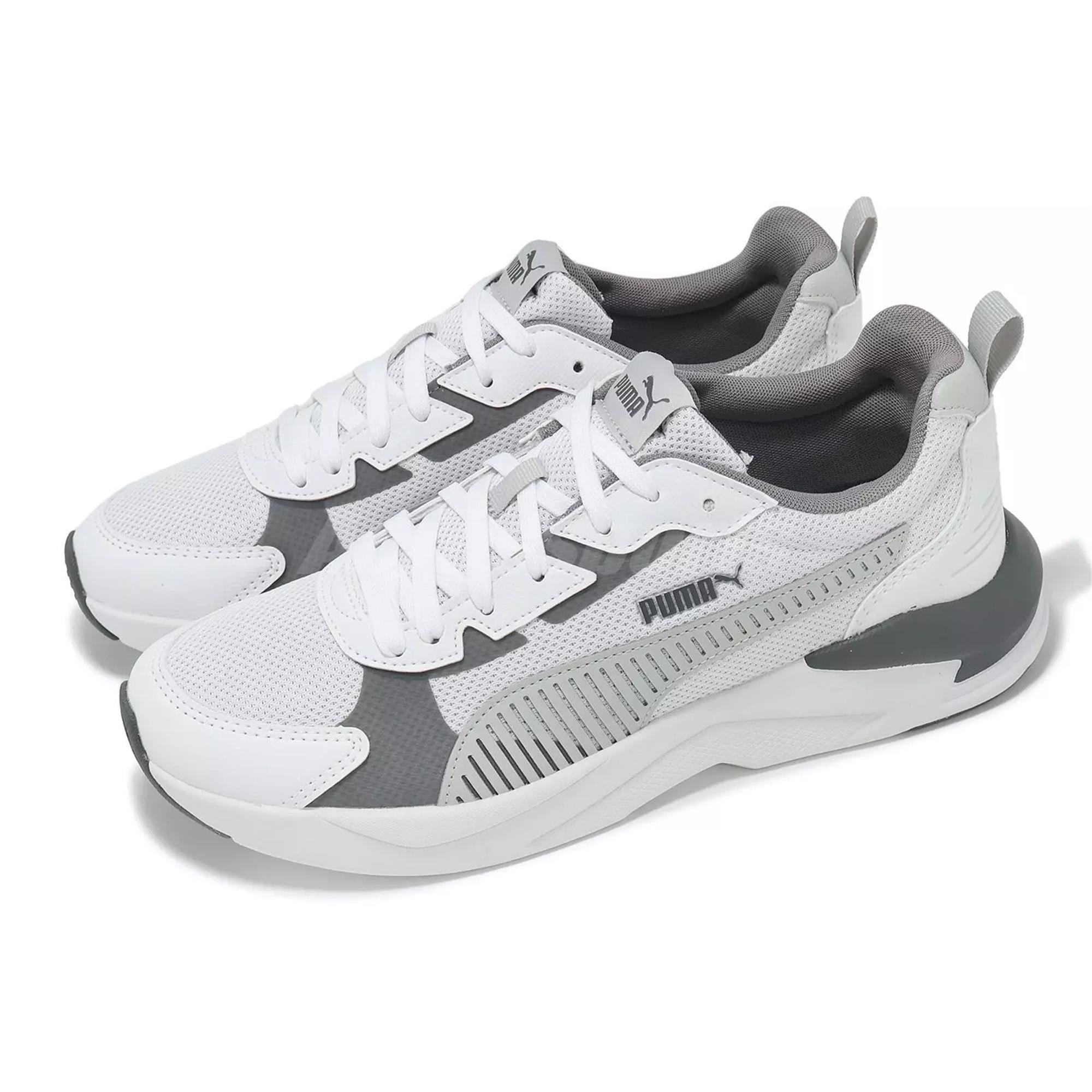 Puma 400229 02 X-Ray 3 Lt Puma Whıte-Cool Lıght Gray-Cast Iron
