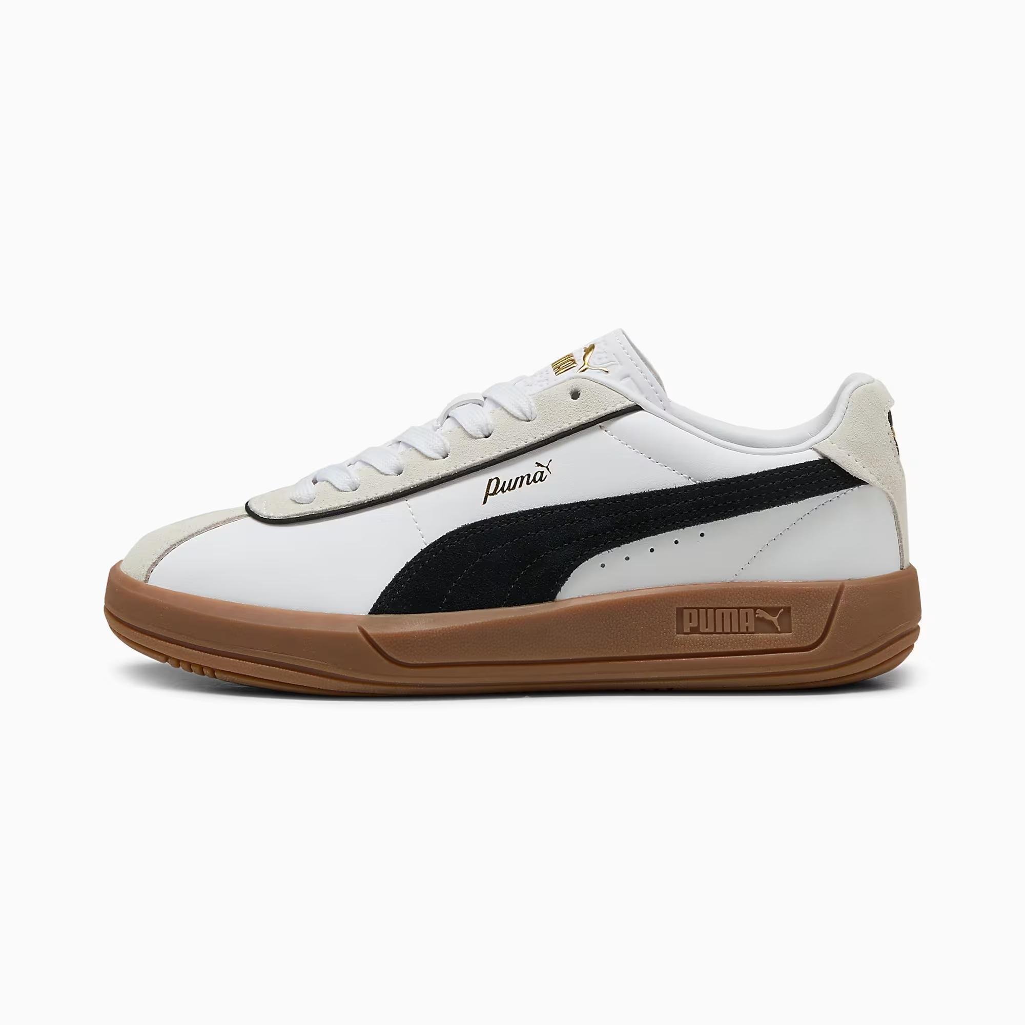 **ミキボム** Puma 400364 01 Puma Club Klassıka Puma Whıte-Puma Black-Warm Whıte