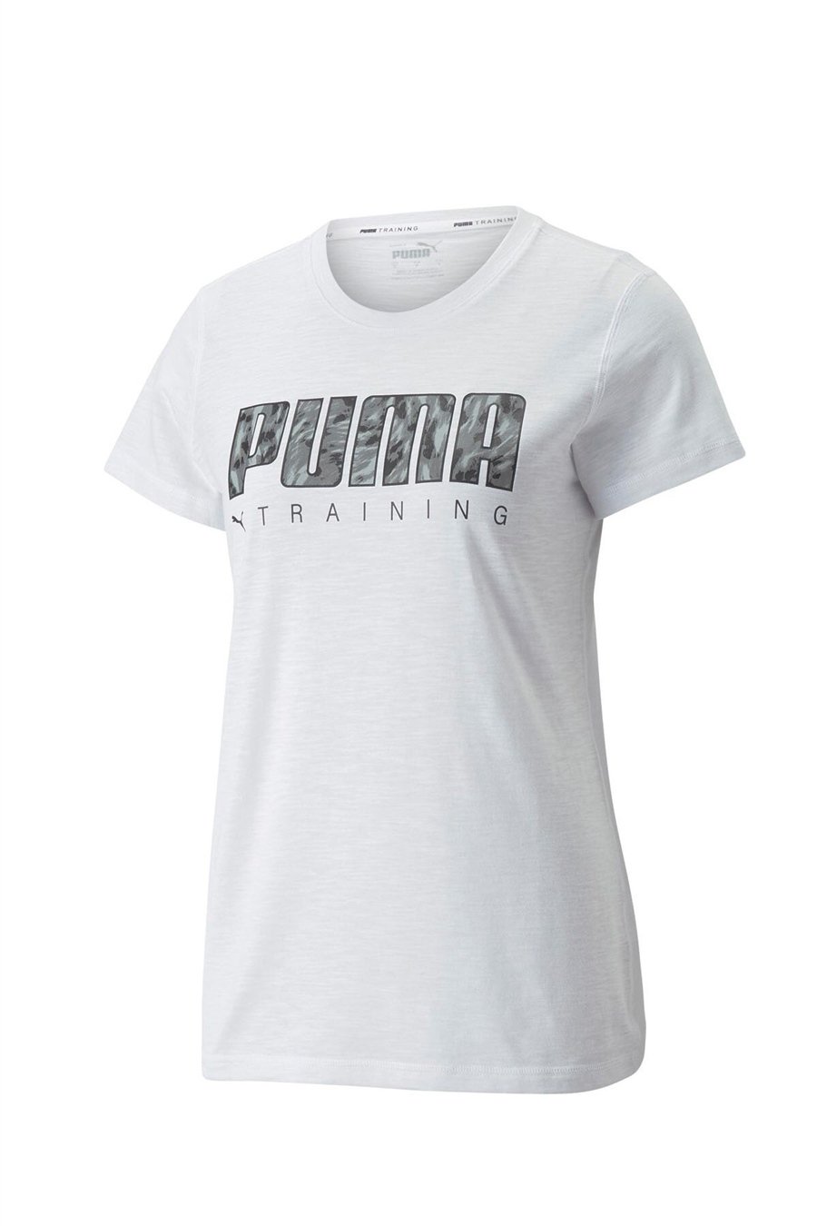 Puma 52251302 Performans Logo F ll Tee Rec Puma Beyaz Kad n T Shirt