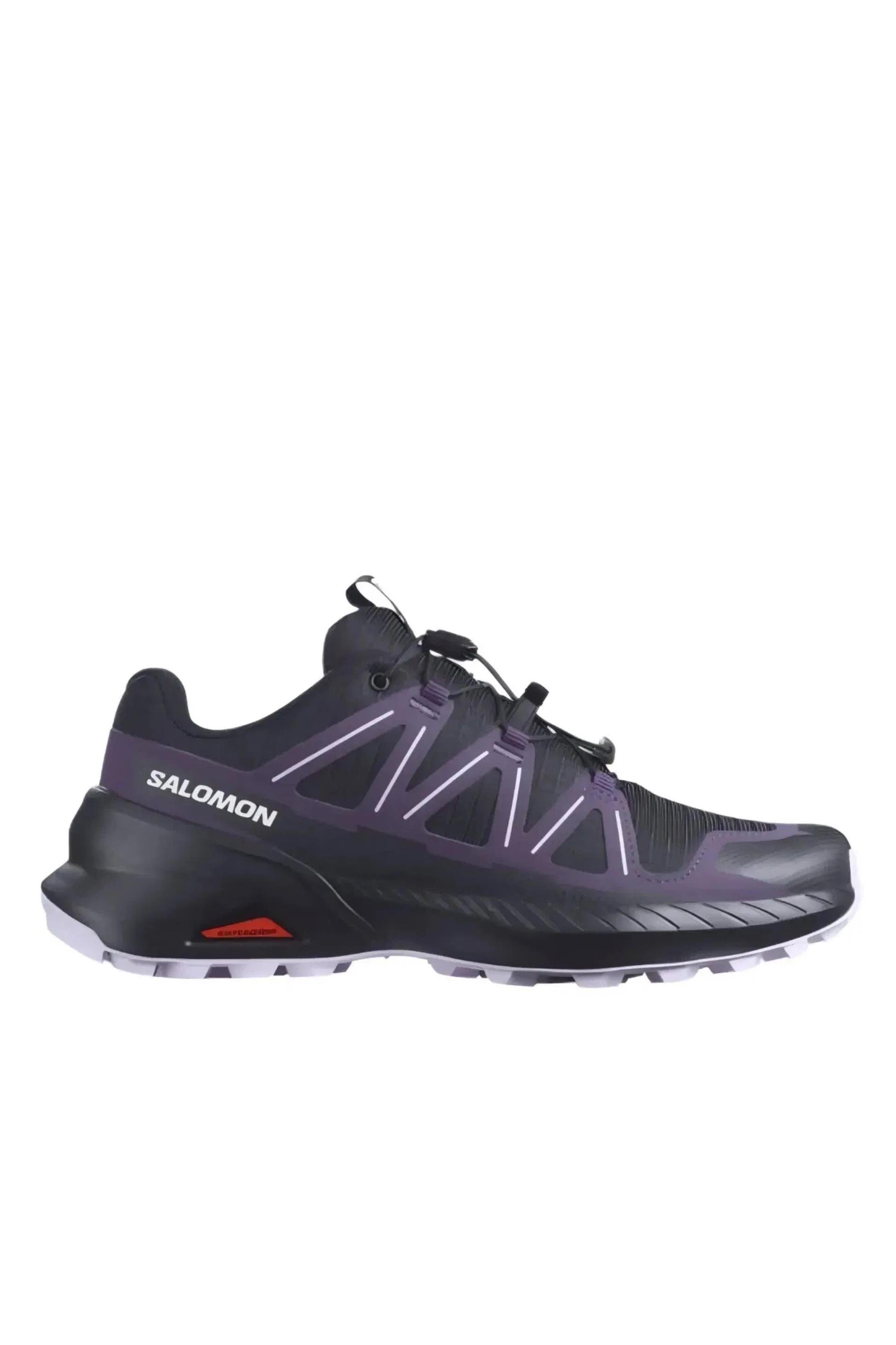Salomon Speedcross Peak W 5846 Black-Nıghtshade-Orchıd Petal Kadın