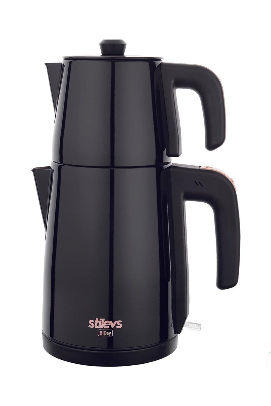 Stilevs Sıh30607 Biçay Çelik Çay Makinesi İnox - Siyah
