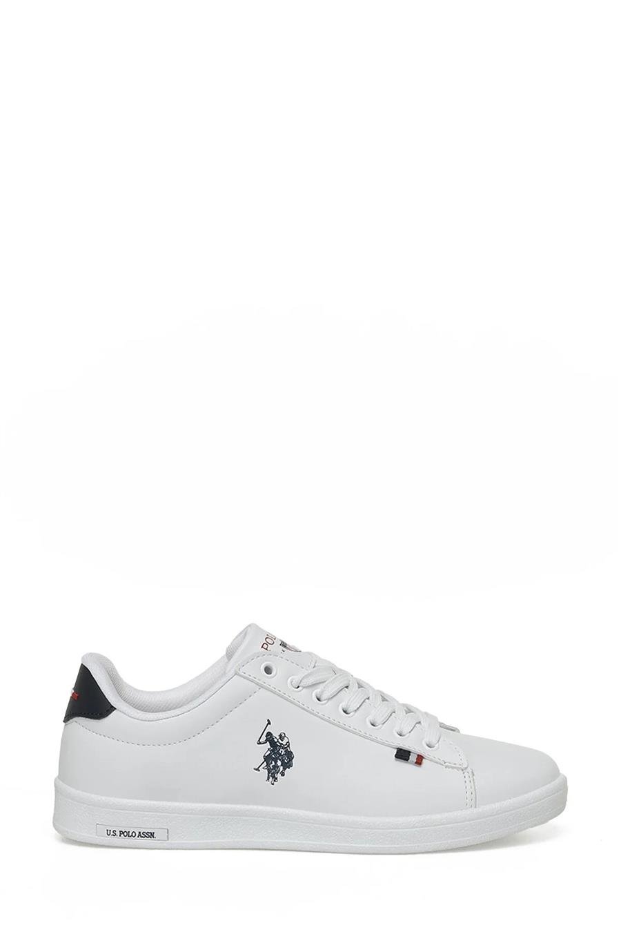 Us Polo Franco Gsn 3Pr Beyaz Lacivert Erkek Garson Sneaker Ayakkabı