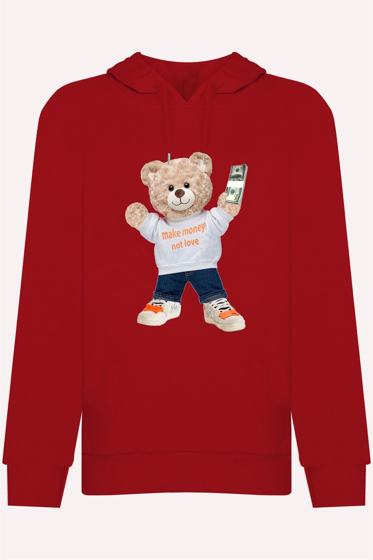 Sweatshirt with teddy bear sale
