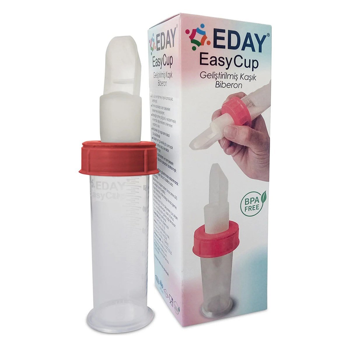 EDAY Easy Cup Kaşıklı Biberon 60 ml