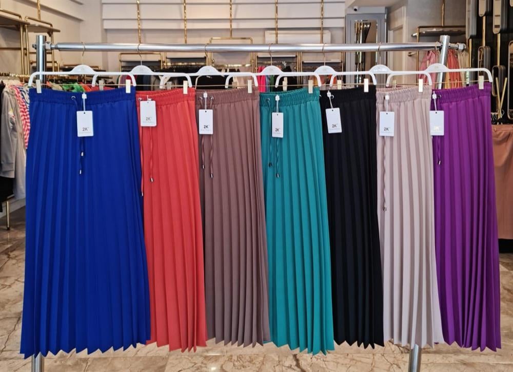 1.Kalite Piliseli Etek