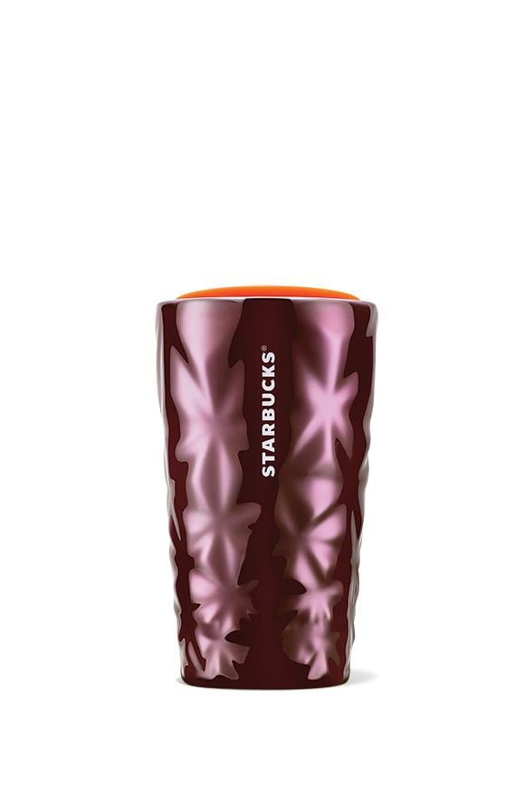 Starbucks® Desenli Seramik Termos - Mor - 355 ml - 11150249