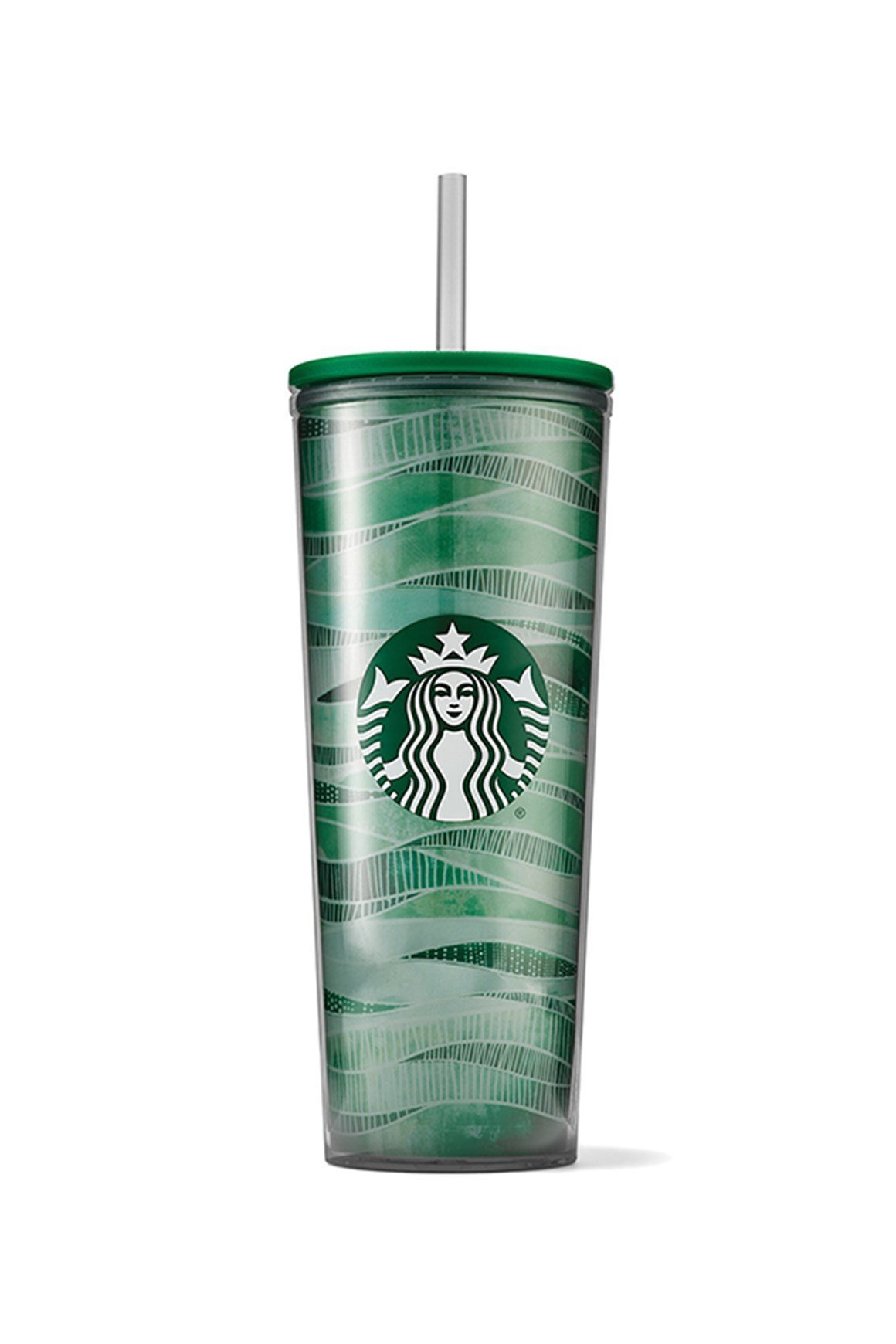 Starbucks® Puslu Yeşil Soğuk İçecek Bardağı 414 ml