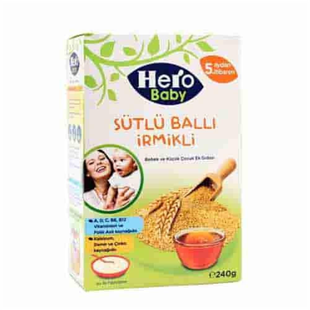 ÜLKER Ülker Hero Baby Milk Biscuits 8 Grain Baby Food 200 gr