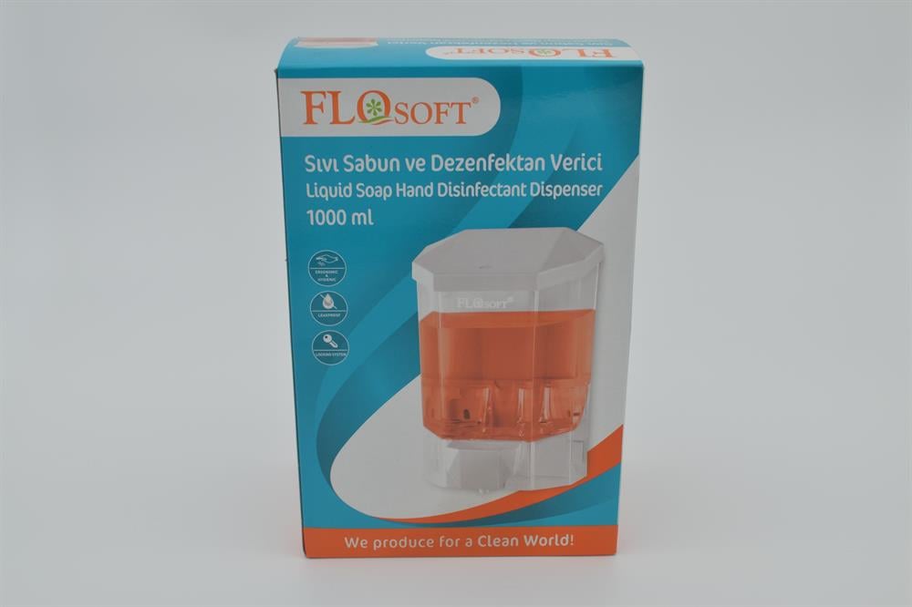 Flosoft Sıvı Sabun Ve Dezenfektan Verici 500 Ml
