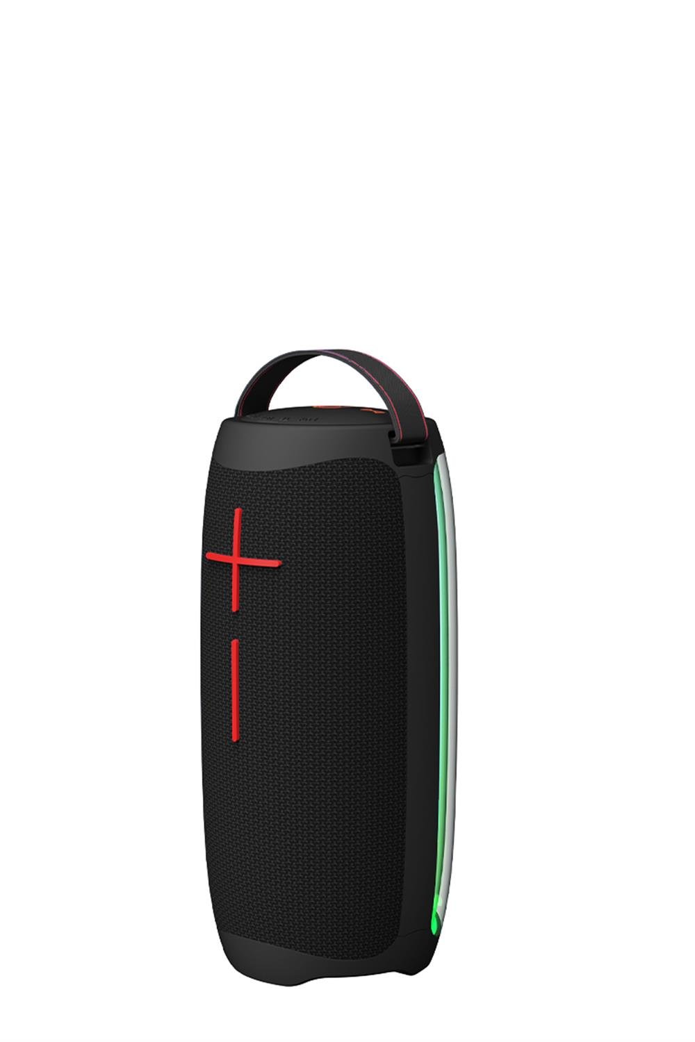 RTG V10S Pro Bluetooth Hoparlör RGB LED Işıklı Aux Sd Kart USB Taşınabilir Bluetooth  Speaker Siyah - RTG Store