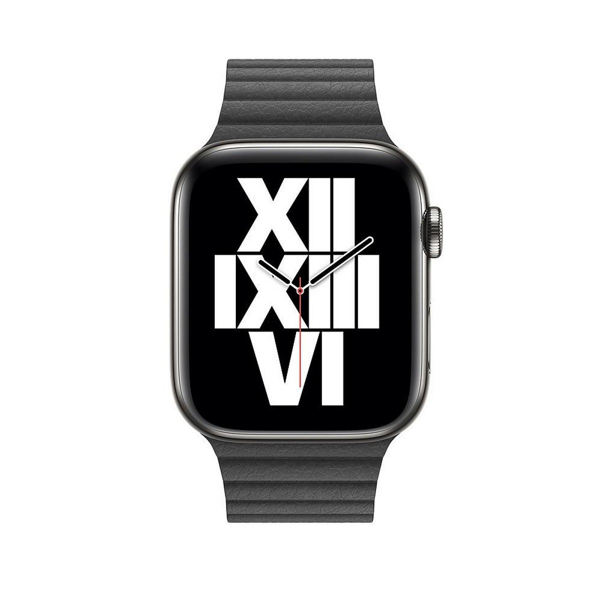 Apple Watch Deri Loop Kordon Siyah - Quse