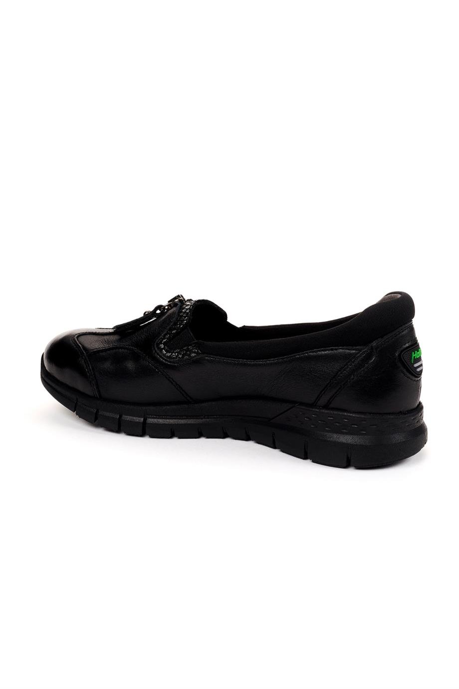 Forelli LILYUM-G Comfort Kadın Ayakkabı Siyah | Çakıcı Ayakkabı