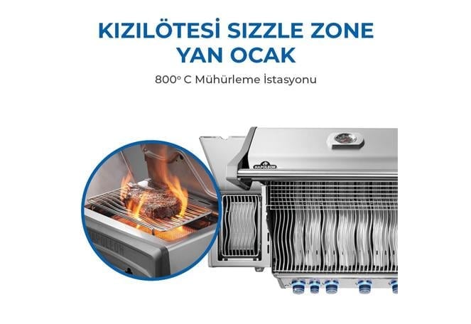 Napoleon Rogue PRO S 525 Sib Gazlı Mangal | Resmi Türkiye Sitesi