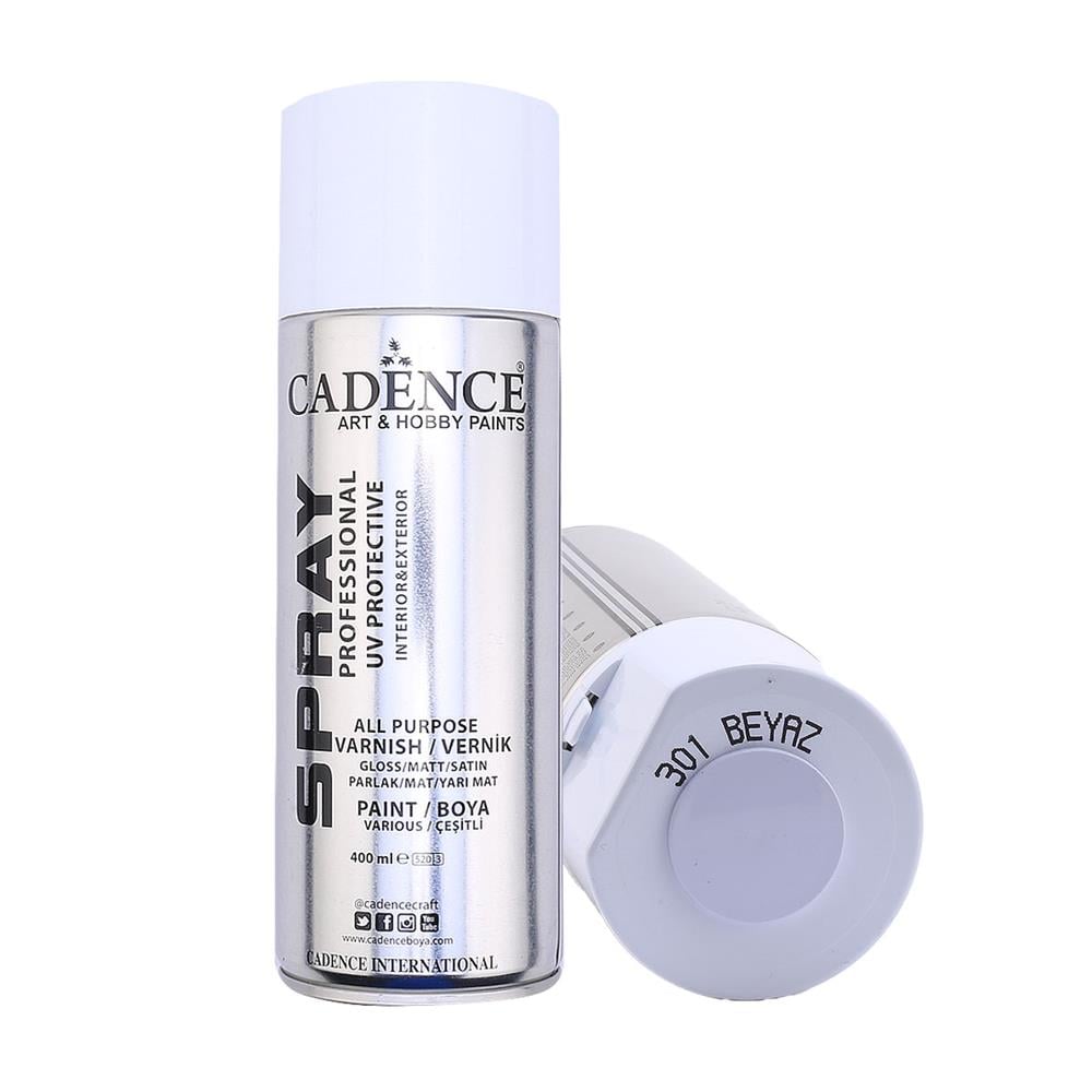 CAD301 Pintura Spray Cadence WHITE 400 ml