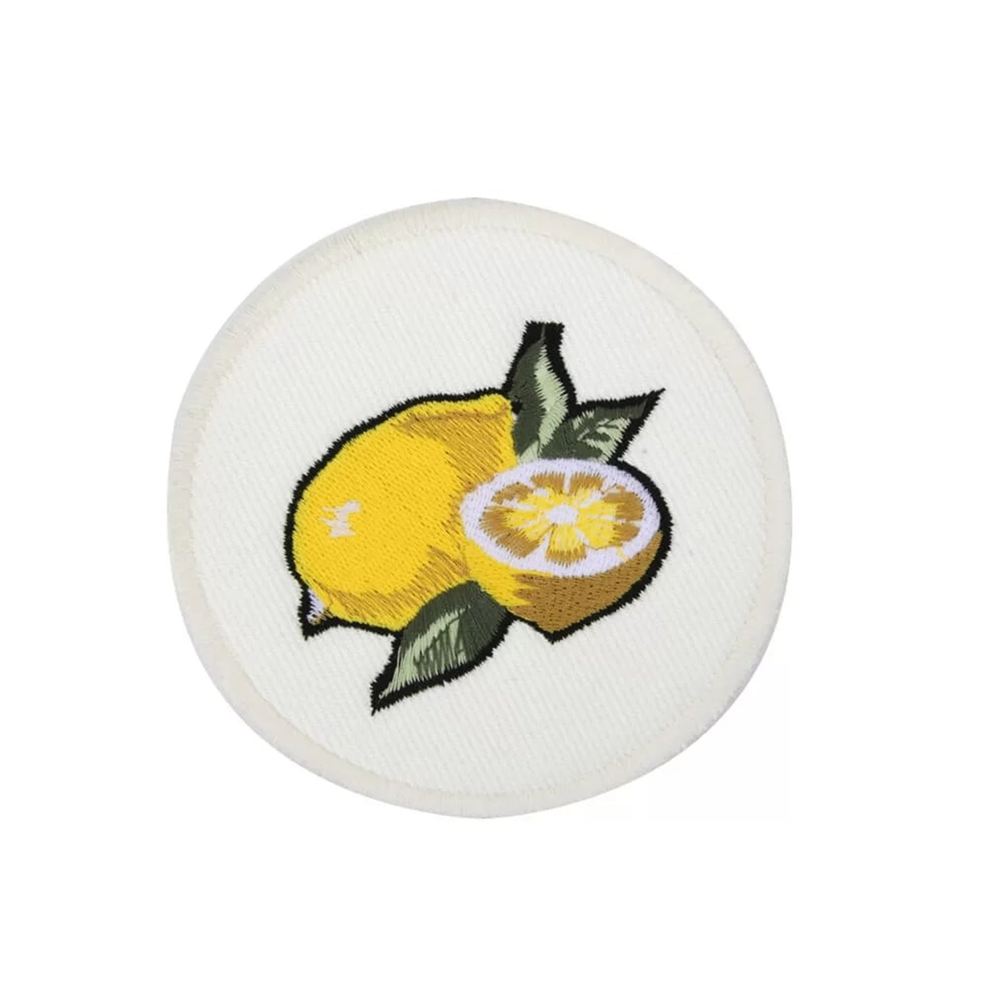Limon Nakışlı Bardak Altlığı