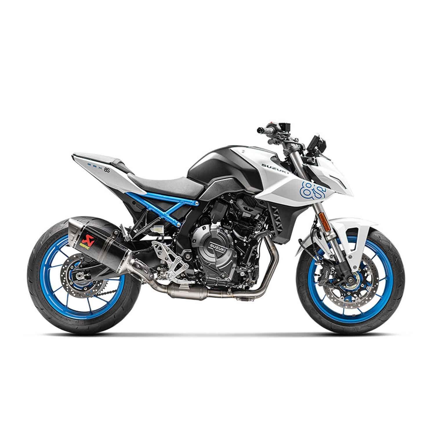 Akrapovic S-S8R1-EEC SUZUKI GSX-8S (22-24) RACING LINE (CARBON