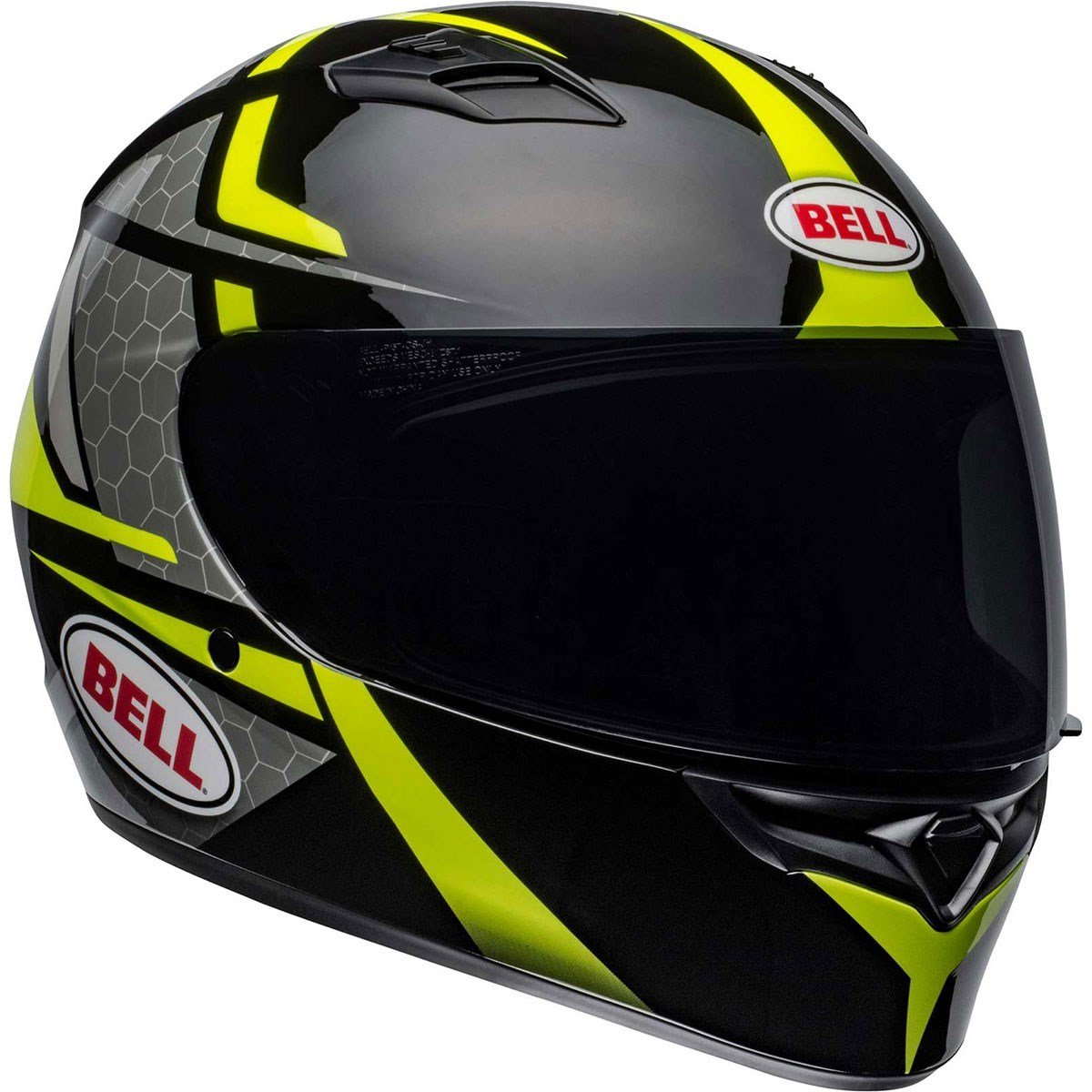 Bell Ps Qualifier Flare Black Black-Hi-Viz Full Face Motosiklet Kaski |  Hızlı Teslimat ve Uygun Fiyat Seçenekleri ile Vipmoto'da!