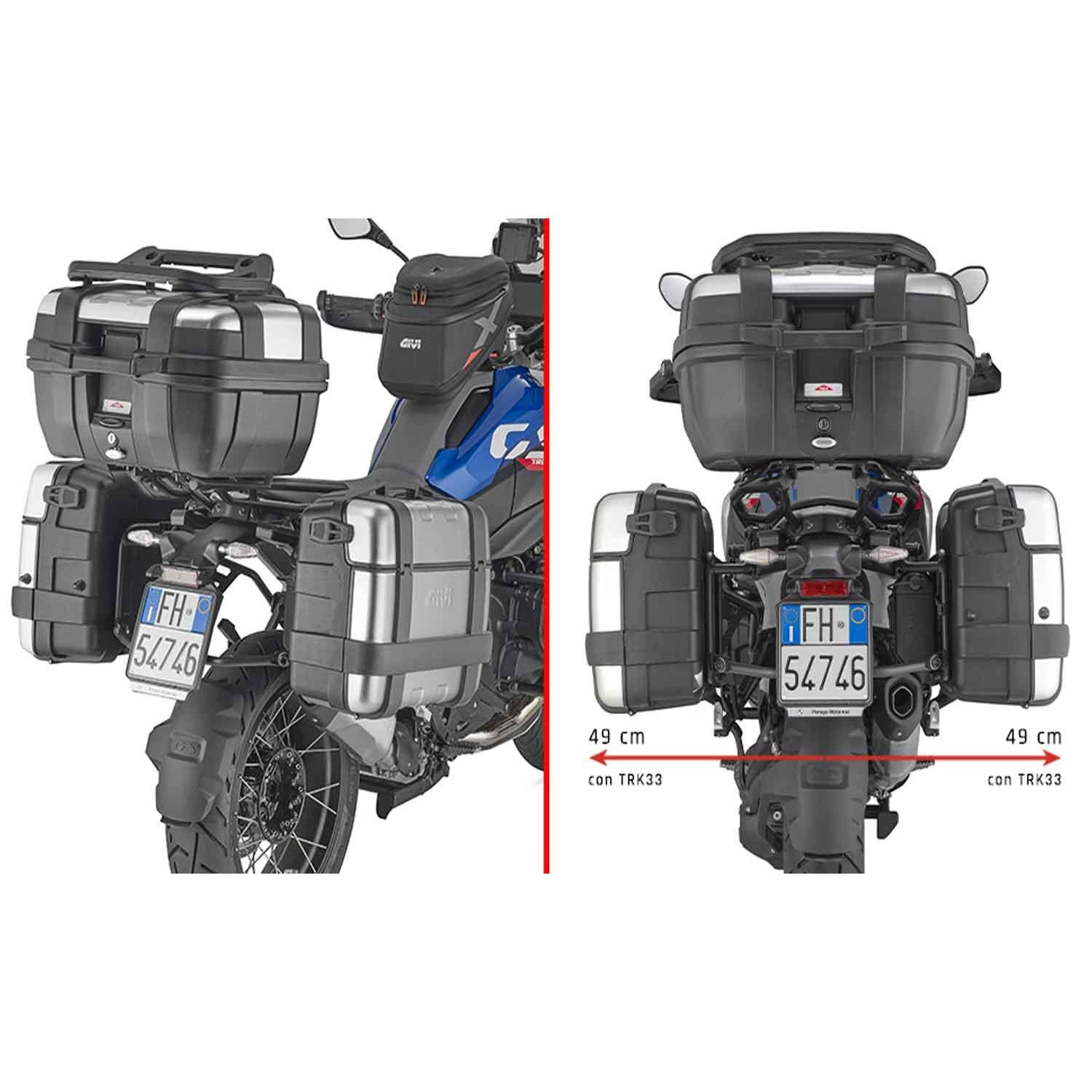A Dead Giveaway - Now Is Nothing【輸入盤】 GIVI PLO5143MK Yan Çanta Taşıyıcı - BMW R 1300 GS (2024) için