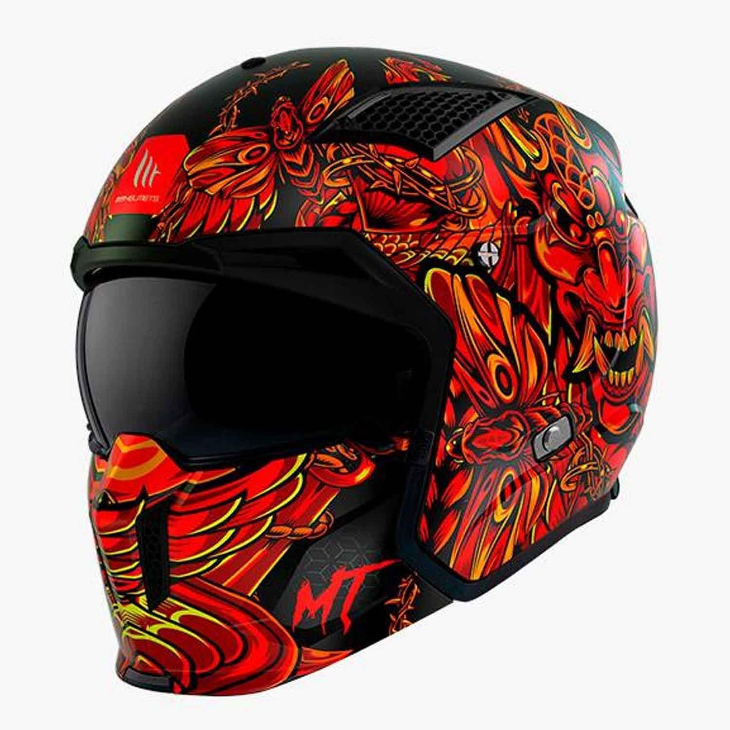 MT HELMETS STREETFIGHTER SV XL マットフルオレンジ MT Helmets Streetfighter SV S Totem convertible helmet