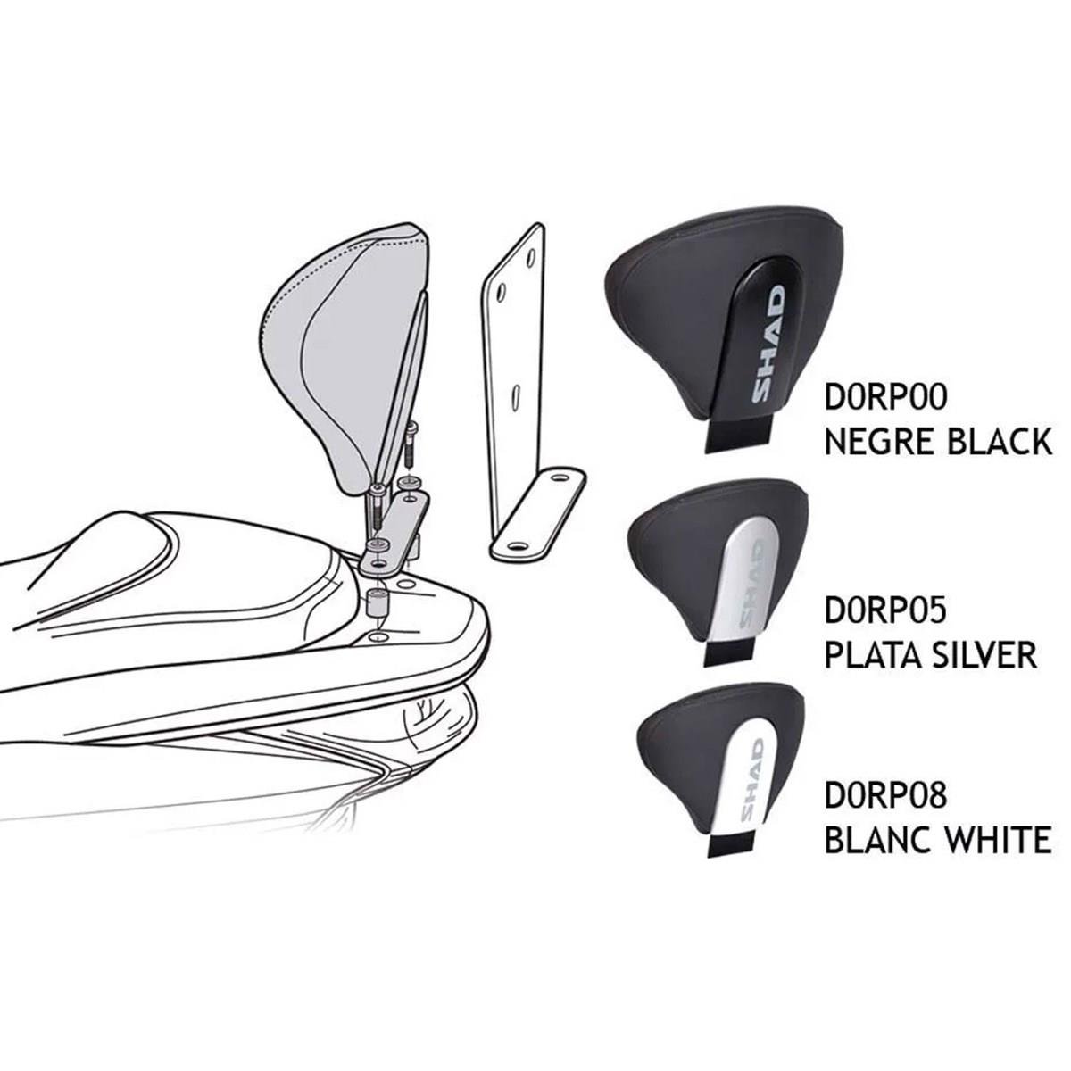 Shad Honca Pcx 125 250 10 21 Sissy Bar D0RP00