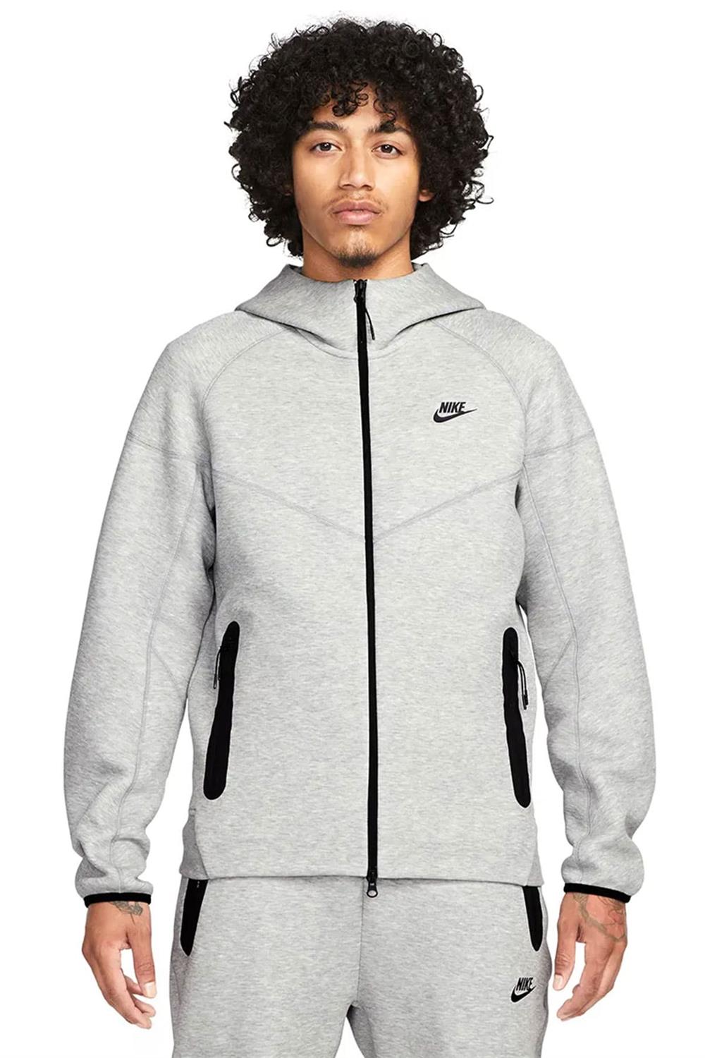 Nike M Nk Tch Flc Fz Wr Hoodıe Erkek Sweatshirt Fb7921-063