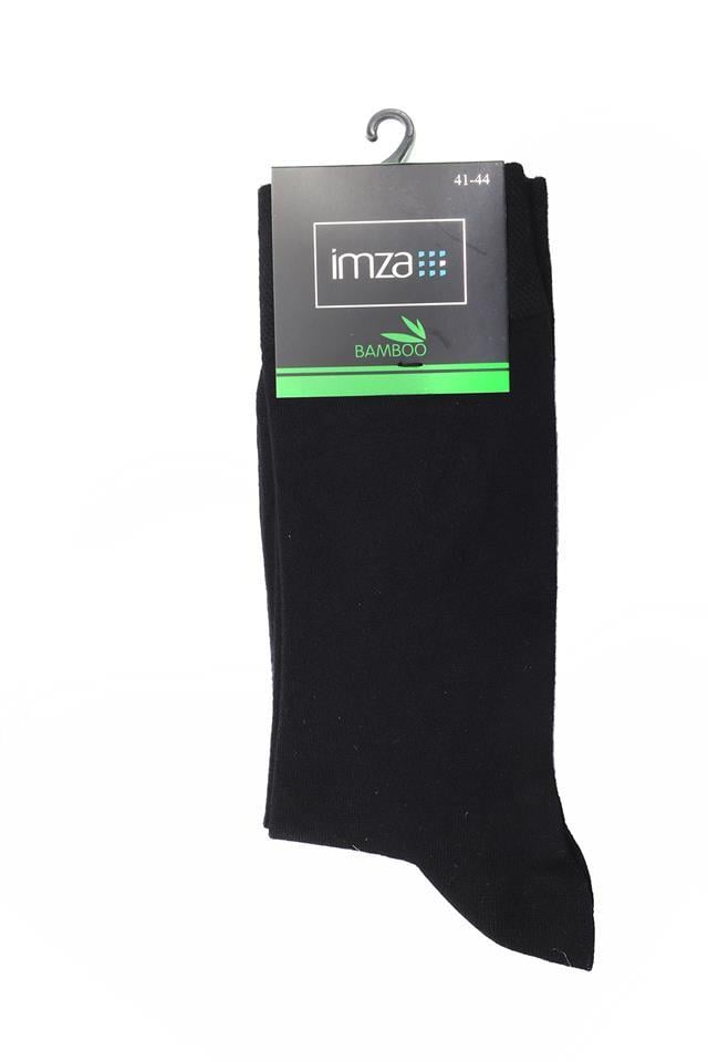Siyah Likralı Bambu Soket Çorap 1060220111