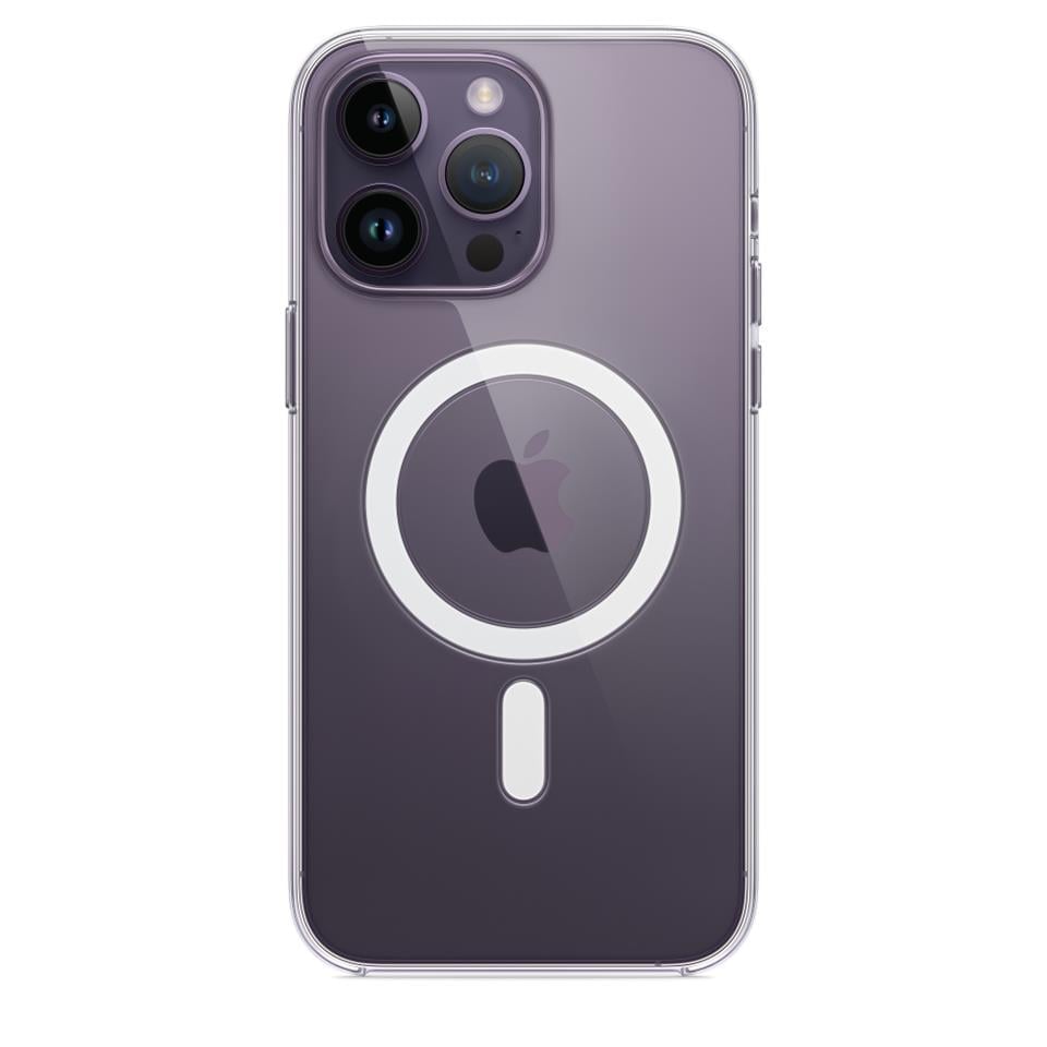 iPhone 14Pro グラファイト ケース付き Clear Case iPhone 14 Pro Max MagSafe