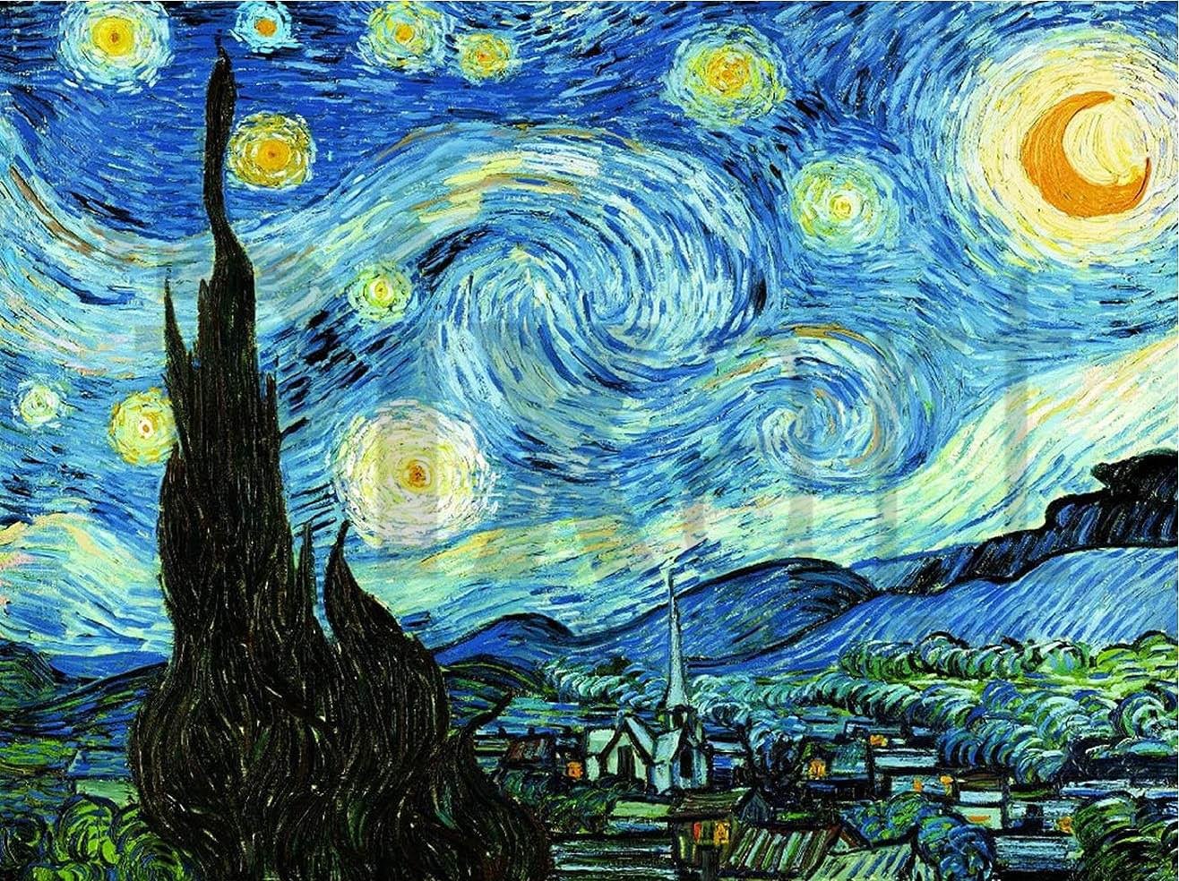 Van Gogh'un Ünlü Tabloları 30*40 PixArt Sanat Elmas Mozaik Tablo Diamond  Türkiye