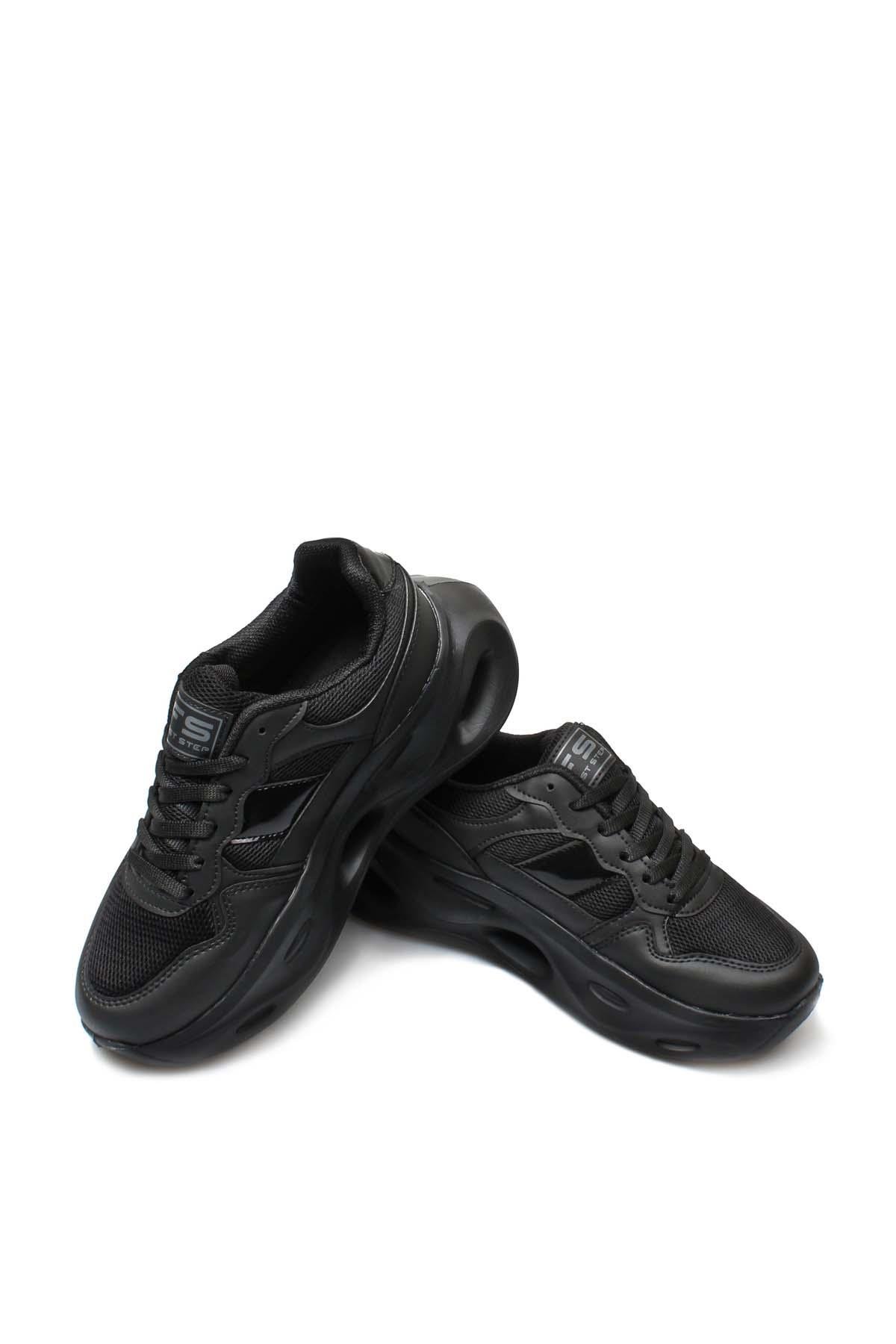 Siyah Kadın Sneaker Ayakkabı 666ZA154     