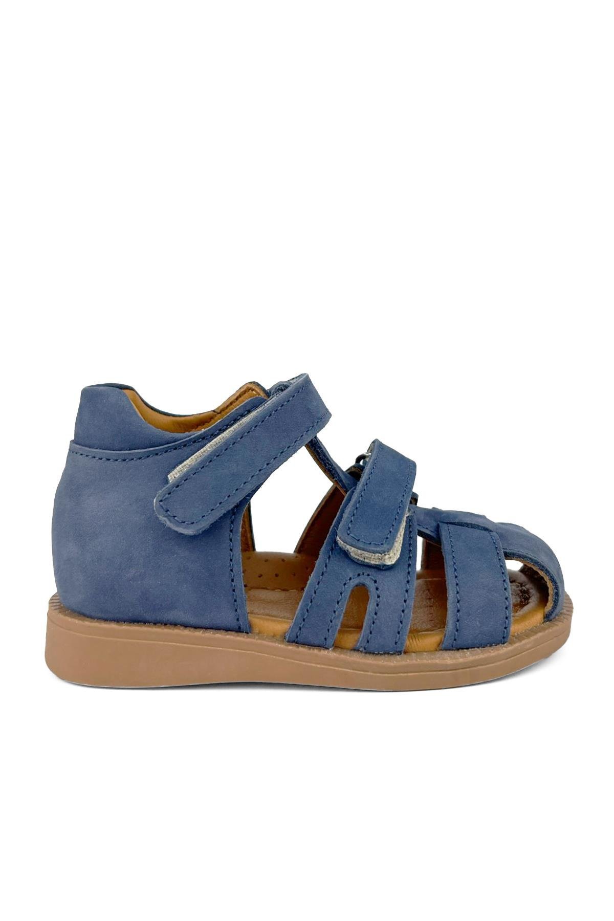 Kot Nubuk Erkek Çocuk Sandalet