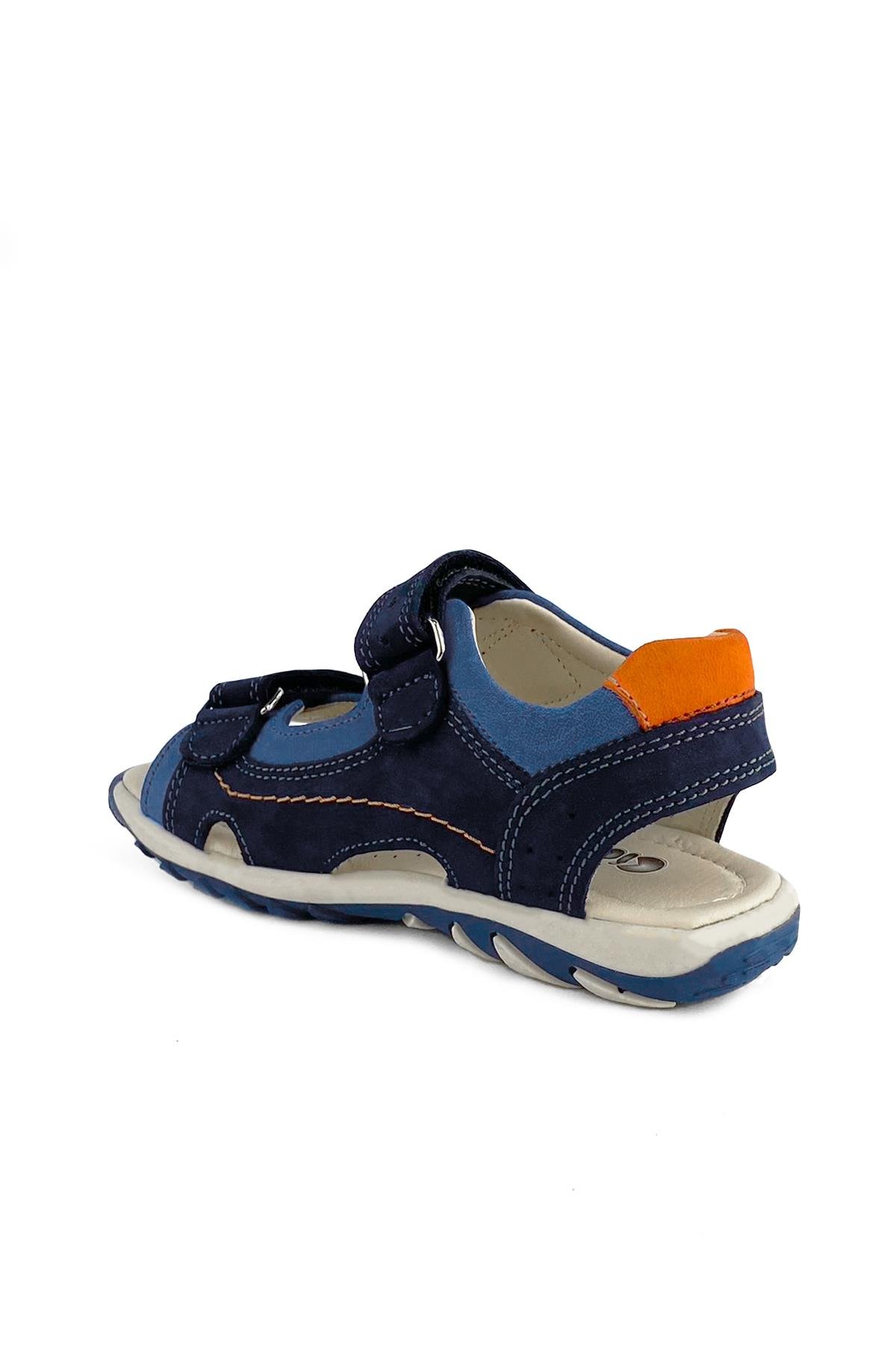 LACİVERT NUBUK SAKS Erkek Çocuk Sandalet