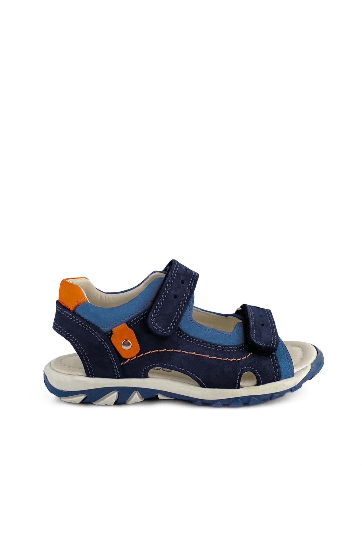 LACİVERT NUBUK SAKS Erkek Çocuk Sandalet