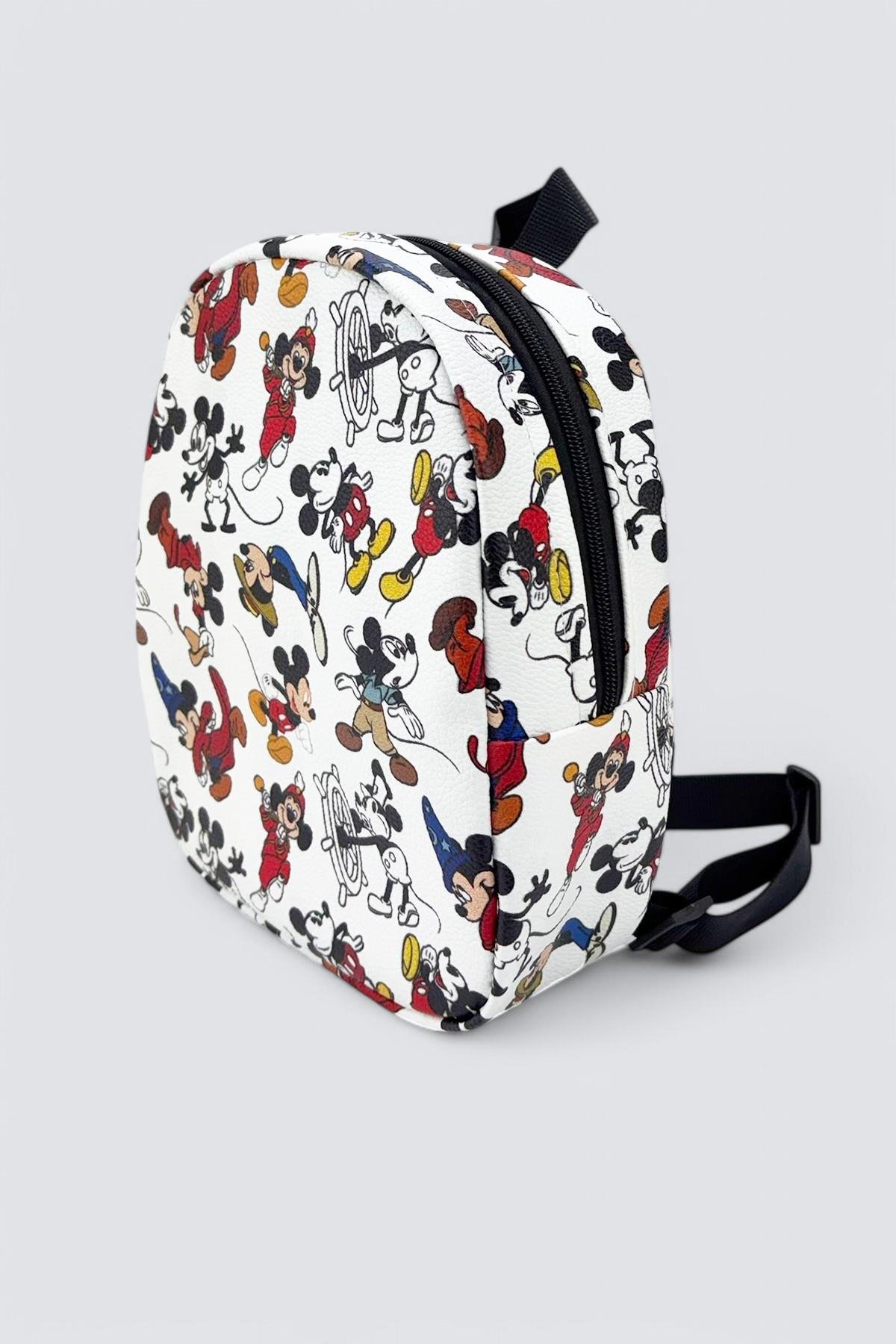 Mickey Mouse Desenli Kız Çocuk Yuva Sırt Çantası