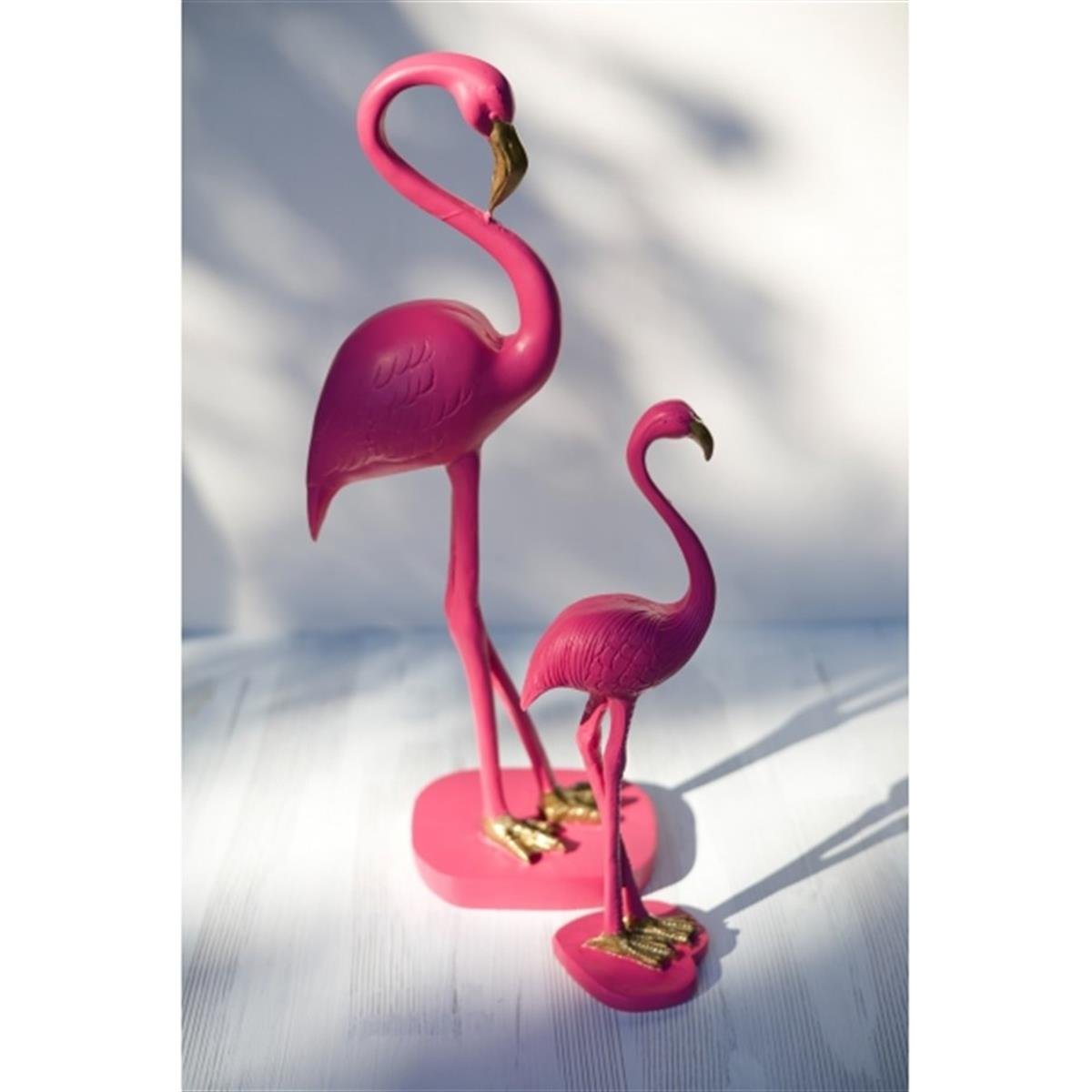 İkili Set Fuşya Flamingo Obje