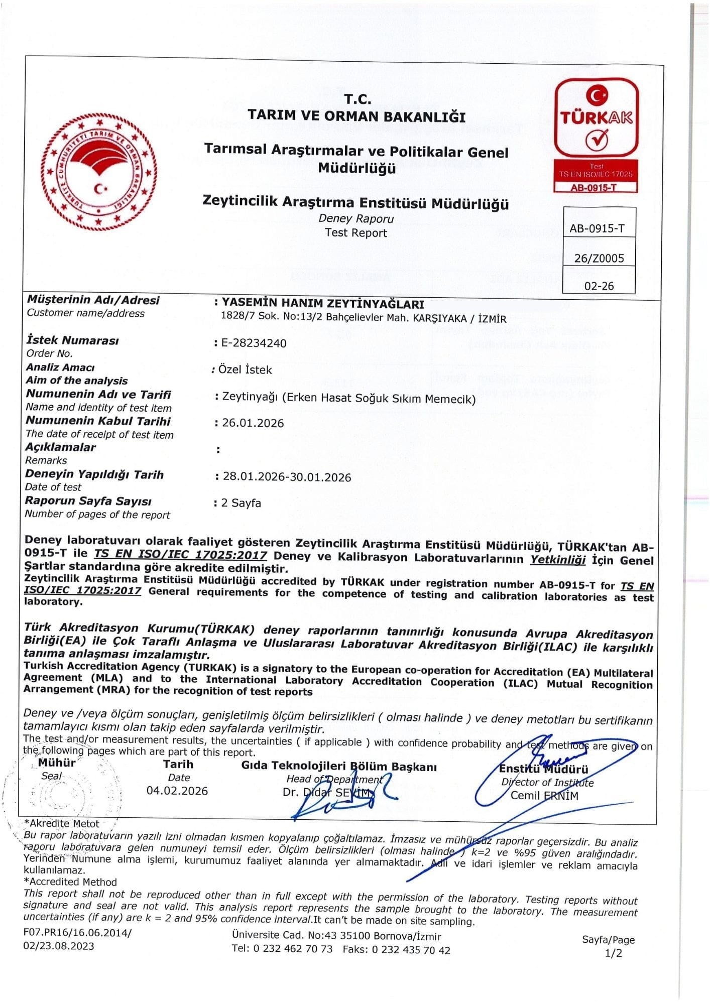sızma zeytinyağı erken hasat soğuk sıkım yasemin hanım