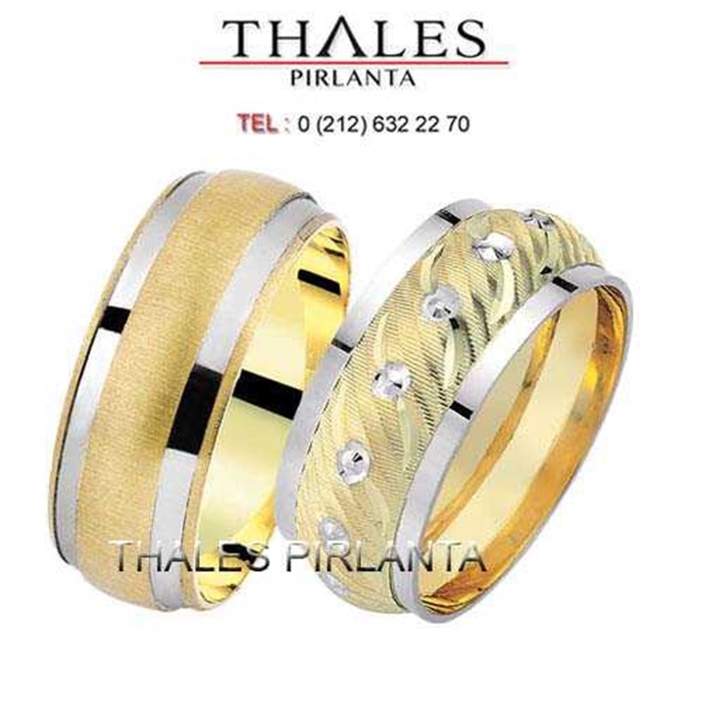Evlilik Yüzük Modelleri Lazer Kesim - Thales Pırlanta