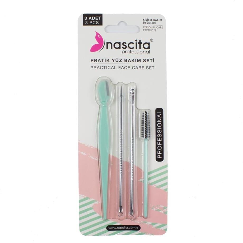 Coins Rebirth さま専用HAIR NEST SCALP 3本セット Nascita Kaş Şekillendirme Seti 3'lü (Maskara Fırçası, Cımbız