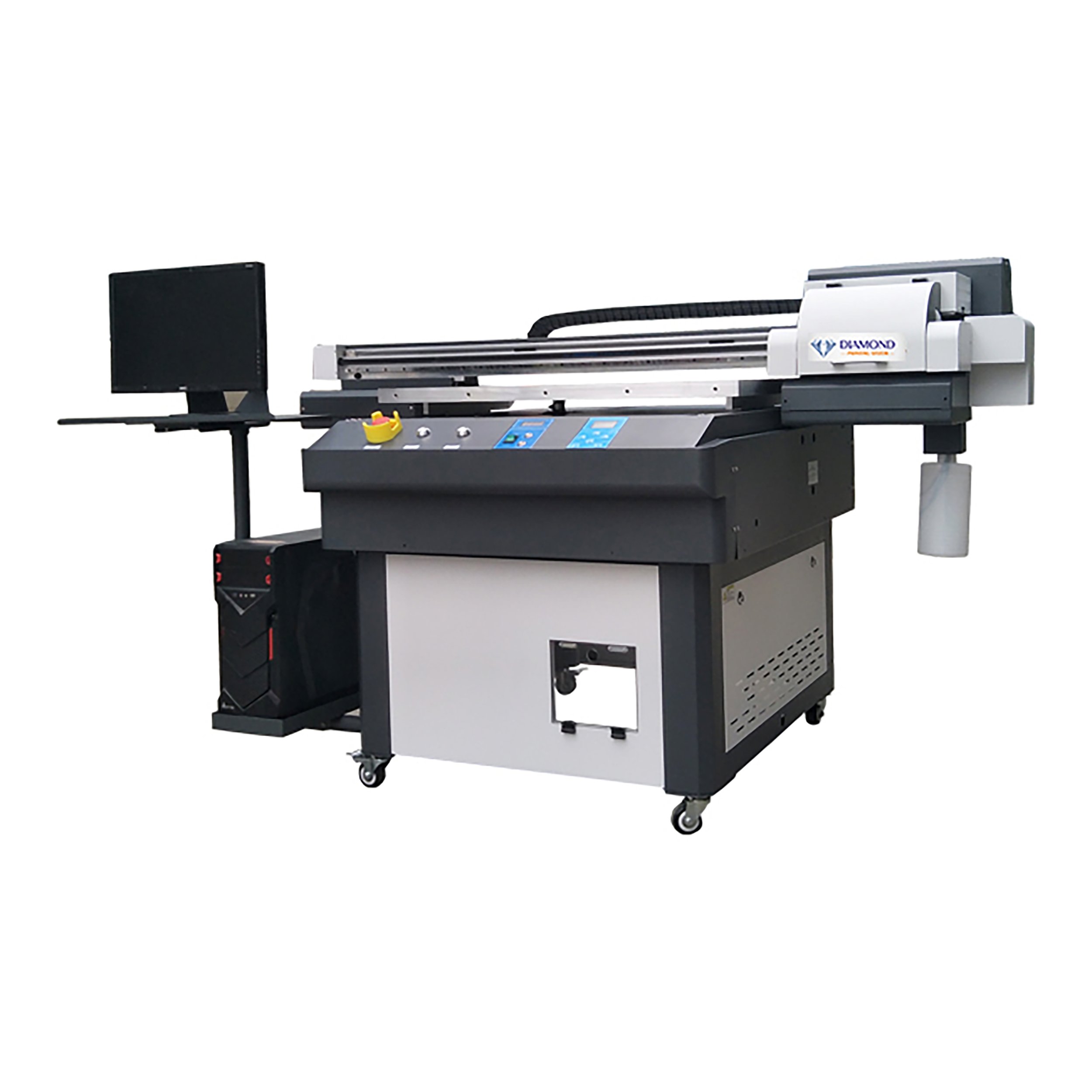 Audley 90*60 3 Adet Epson TX800 Kafa UV Flatbed Baskı Makine